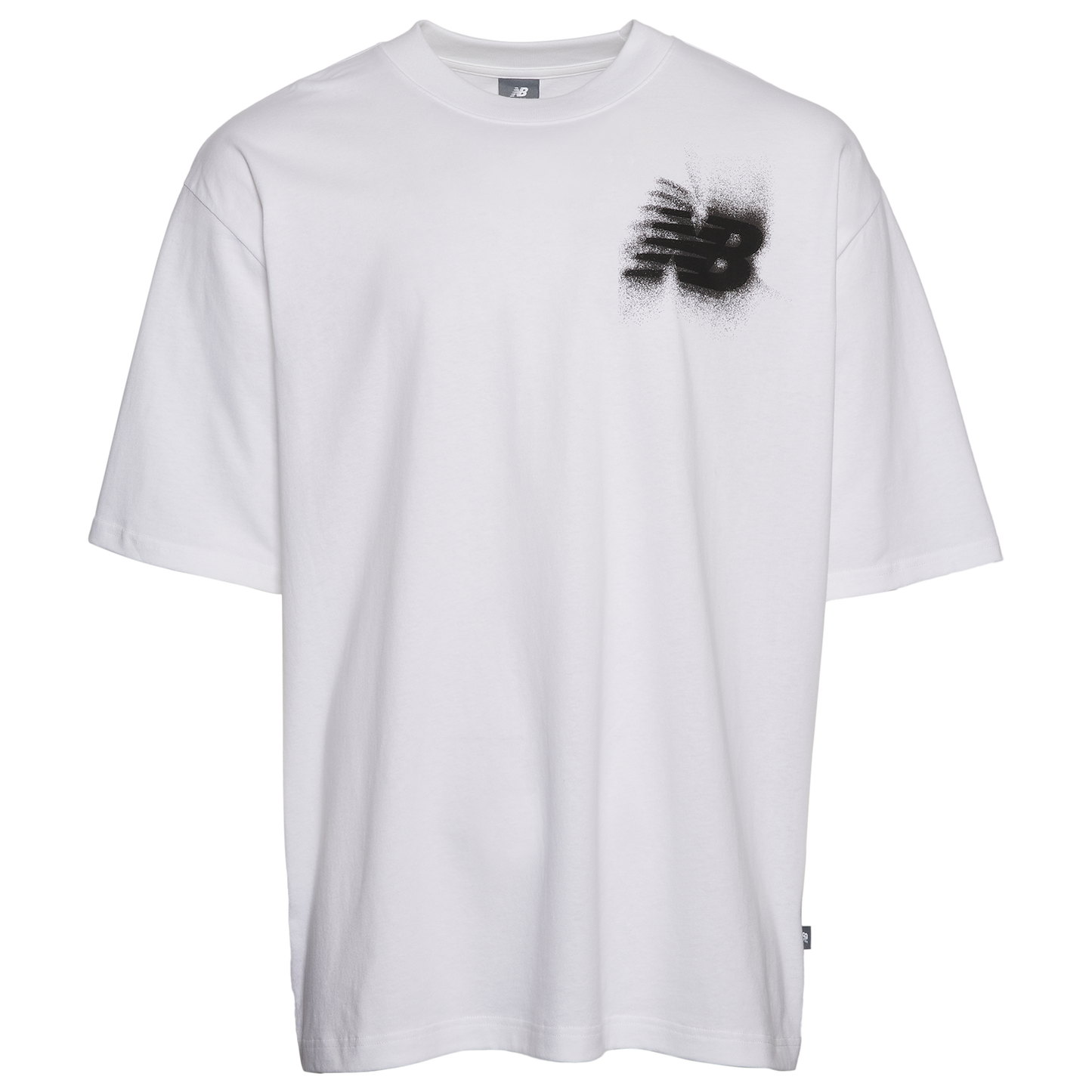 New Balance Schematic Blur T-Shirt - Men's - White/Black (8291002)