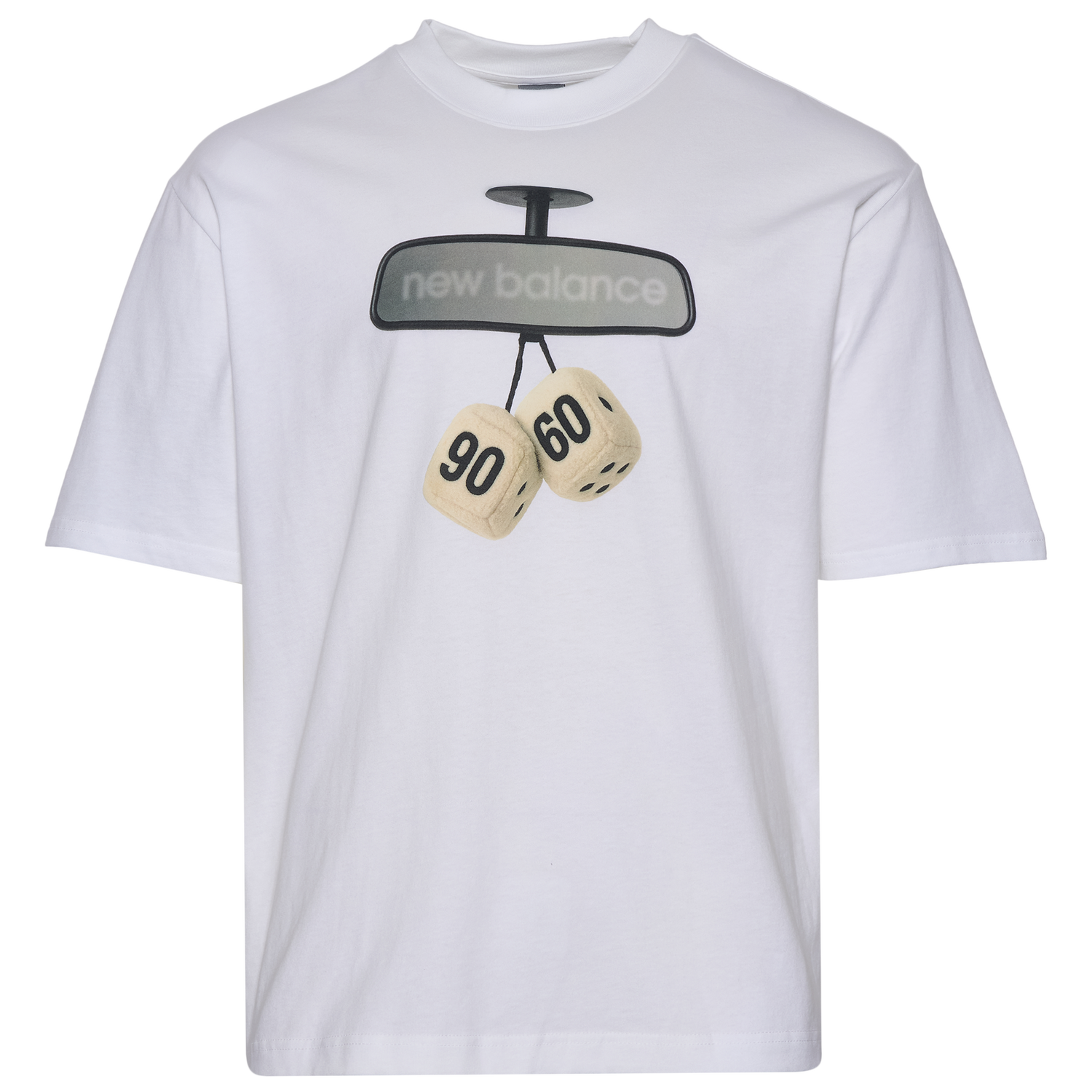 New Balance Mirror T-Shirt - Men's - White