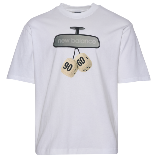 New Balance Mirror T-Shirt - Men's - White