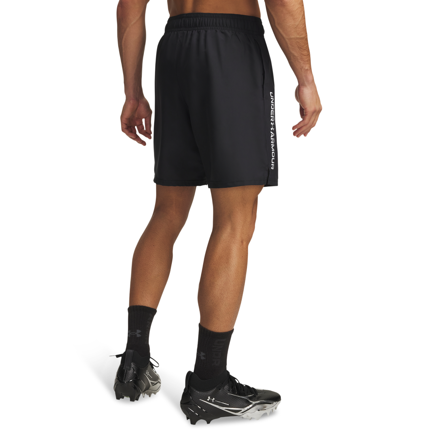 Under Armour Tech Woven Wordmark Short - Men's - Black/White