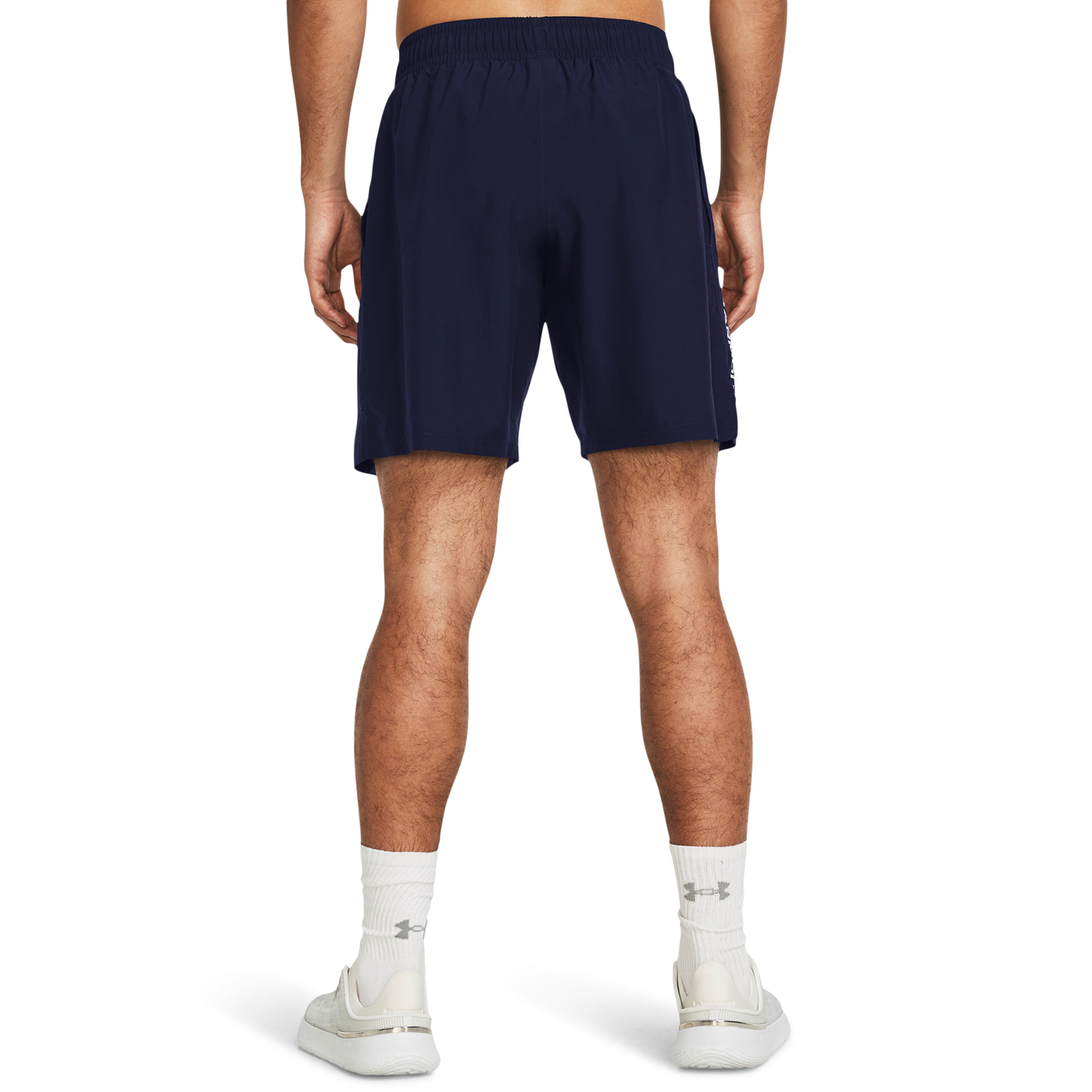 Under Armour Tech Woven Wordmark Short - Men's - Navy/White