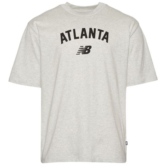 New Balance Atlanta City T-Shirt - Men's - Ash Heather/Ash Heather