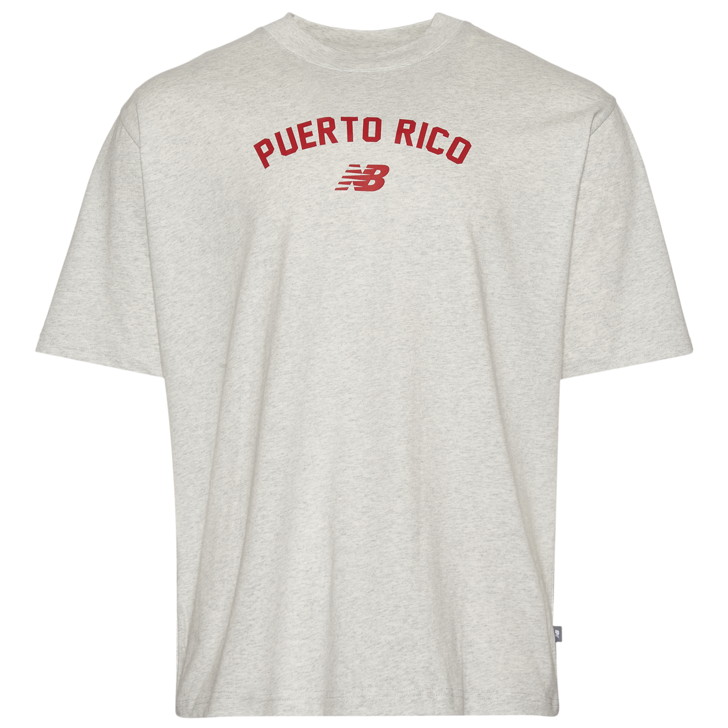 New Balance Puerto Rico T-Shirt - Men's - Ash Heather/Ash Heather