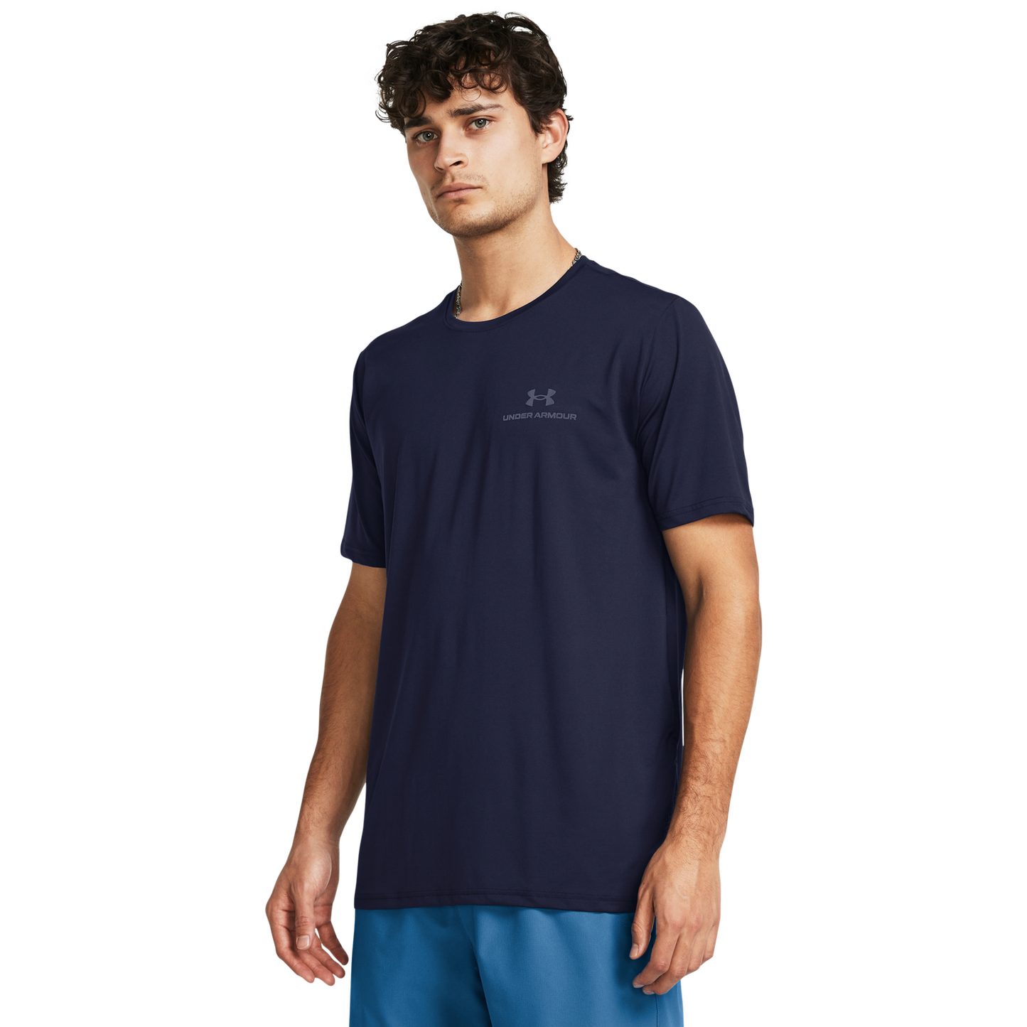 Under Armour Vanish Energy Short Sleeve T-Shirt - Men's - Silt/ Midnight Navy