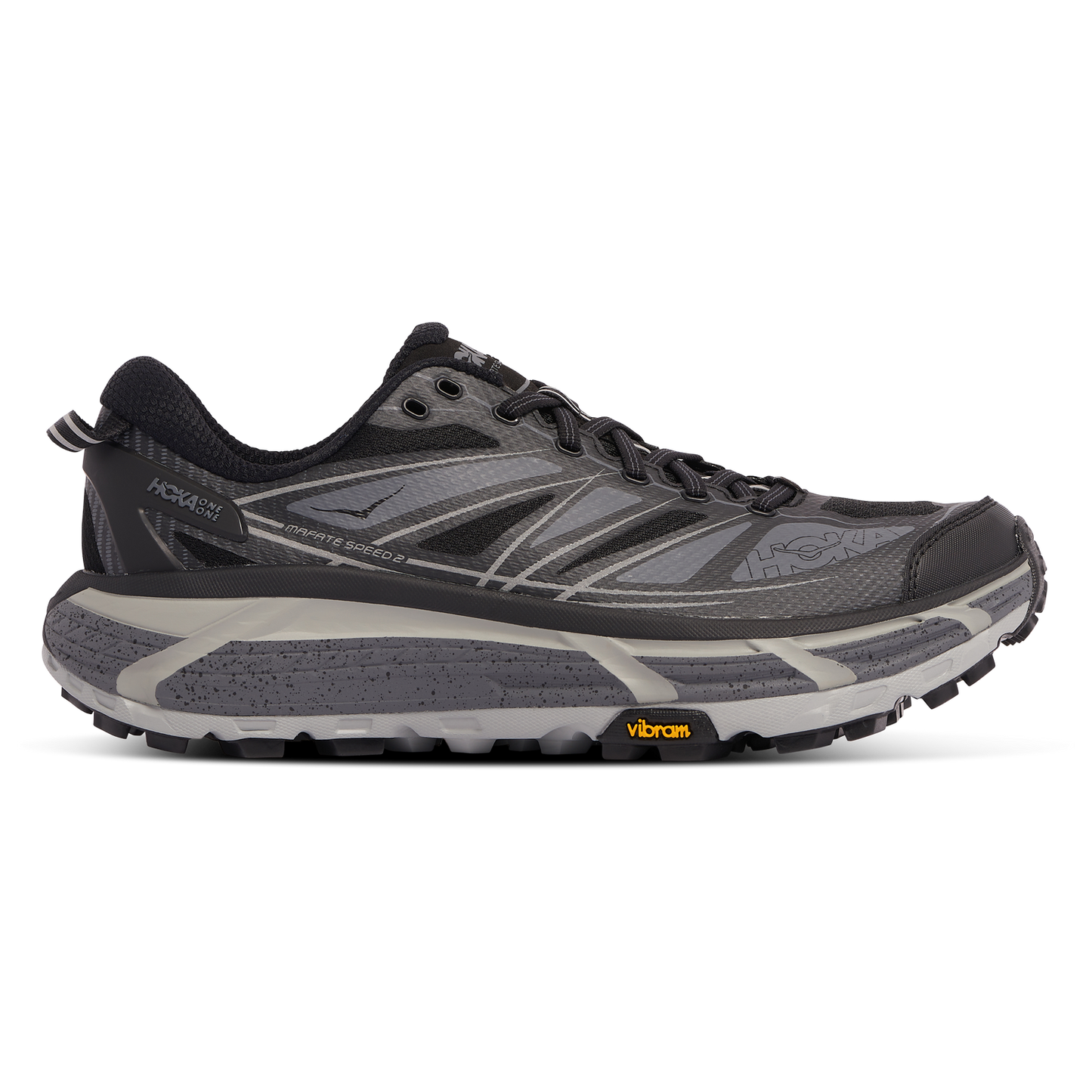 HOKA Mafate Speed 2 - Men's - Black/Castle Rock