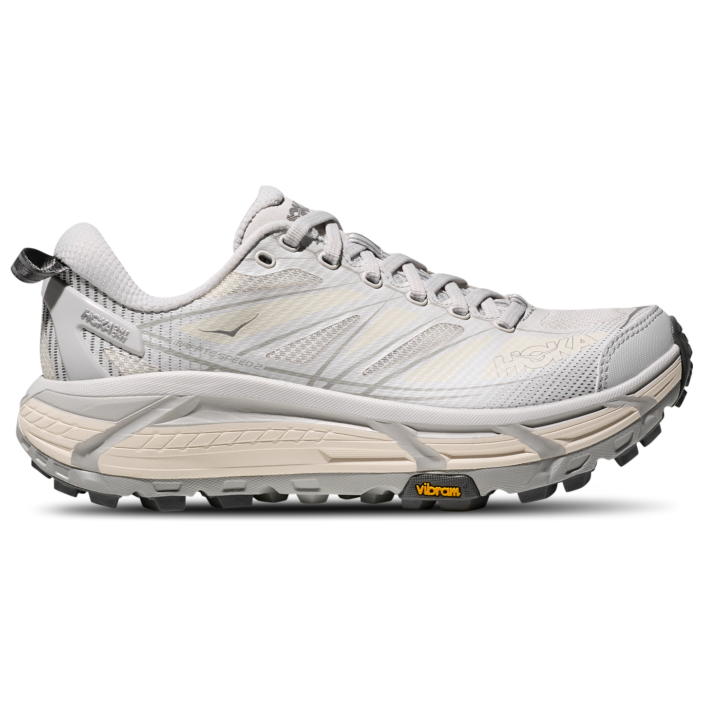 HOKA Mafate Speed 2 - Women's - Alabaster/Cosmic Grey