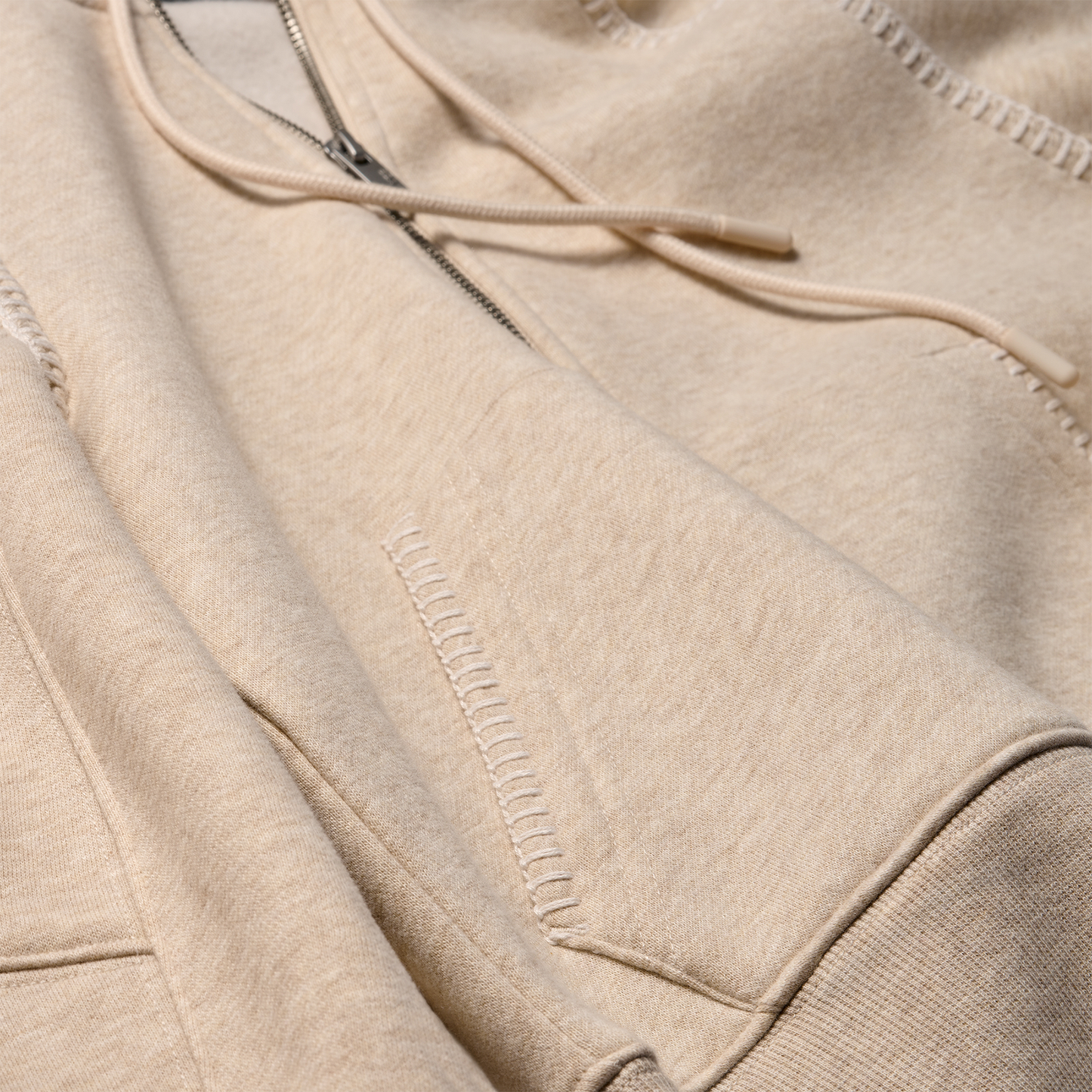 UGG Classic Full Zip Hoodie - Women's - Sand Heather