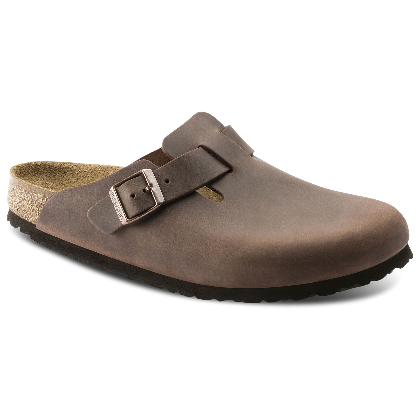 Birkenstock Boston Clogs Oiled Leather - Men's - Habana