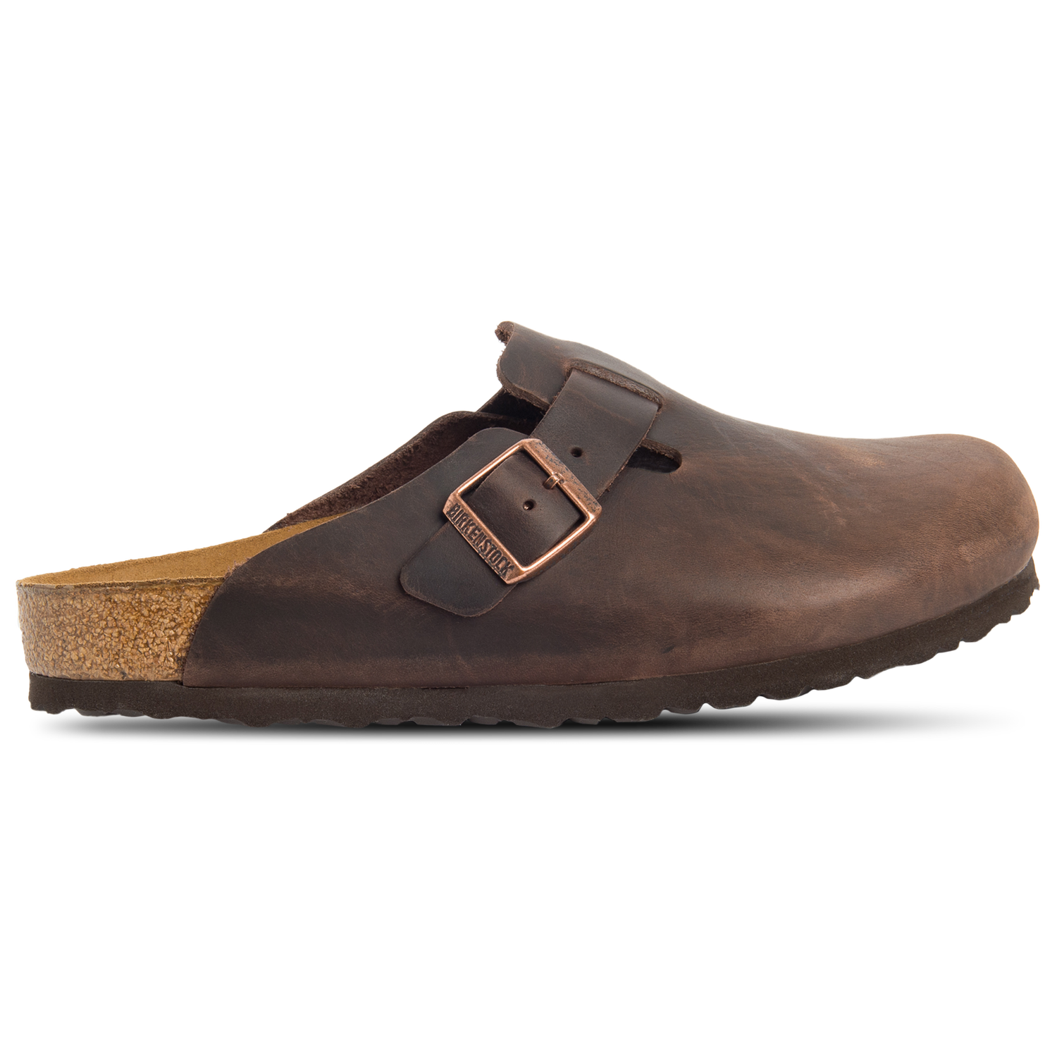 Birkenstock Boston Clogs Oiled Leather - Men's - Habana