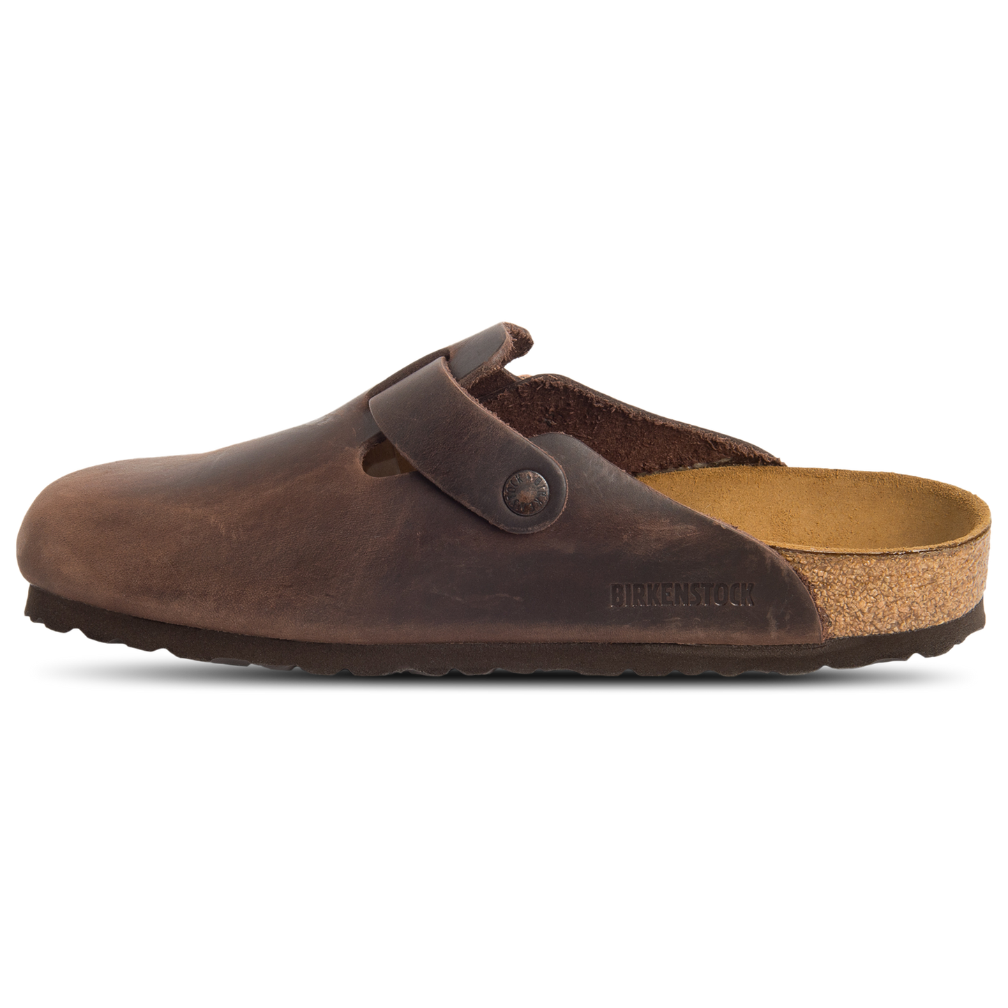 Birkenstock Boston Clogs Oiled Leather - Men's - Habana