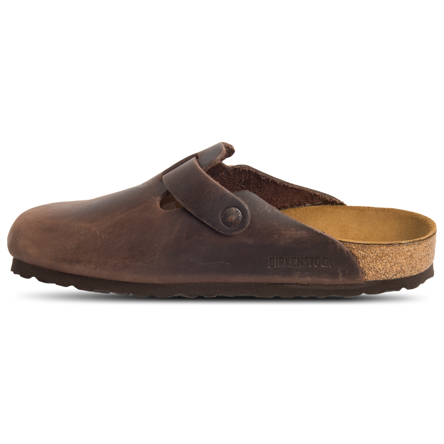Birkenstock Boston Clogs Oiled Leather - Men's - Habana
