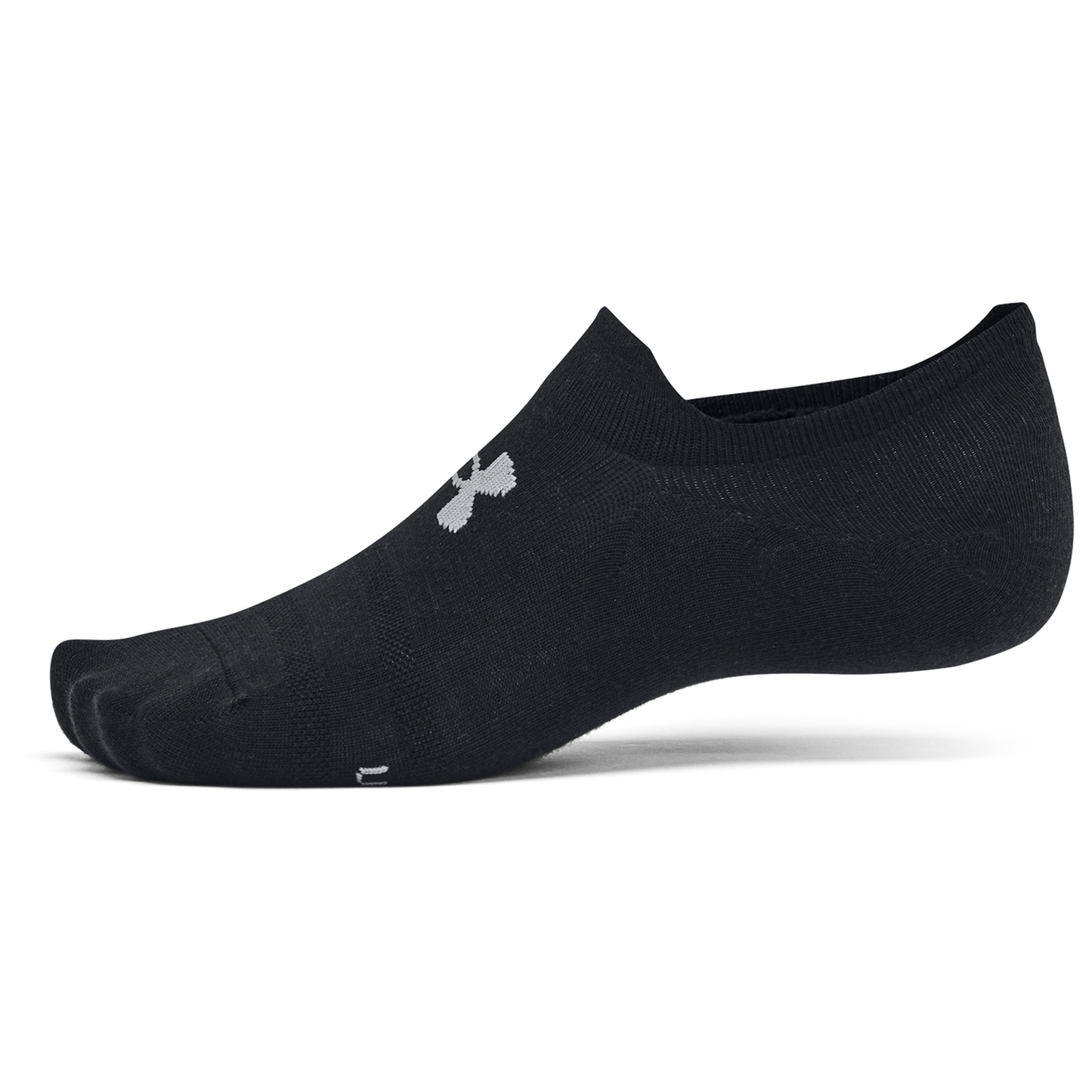 Under Armour Essential 6 Pack Ultra Low Socks - Men's - Black/Black/Castlerock