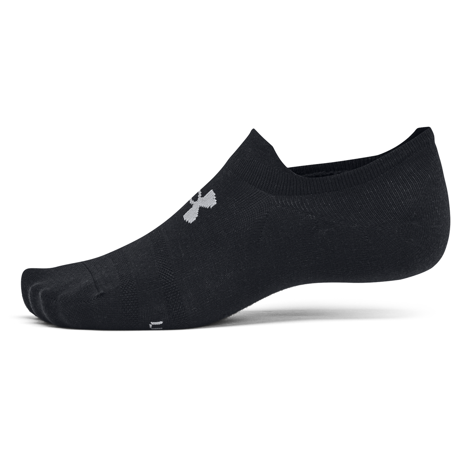 Under Armour Essential 6 Pack Ultra Low Socks - Men's - Black/Black/Castlerock