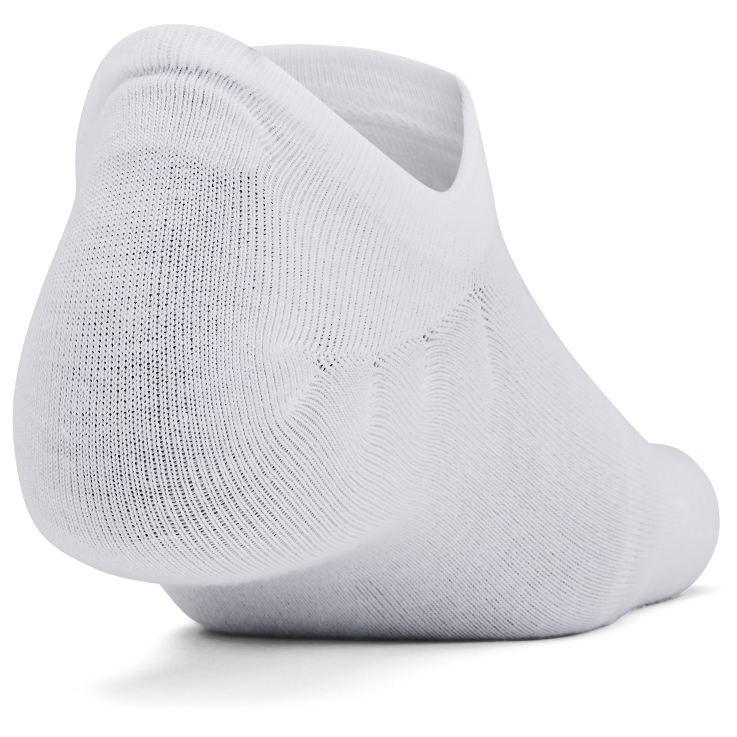 Under Armour Essential 6 Pack Ultra Low Socks - Men's - White/White/Halo Grey