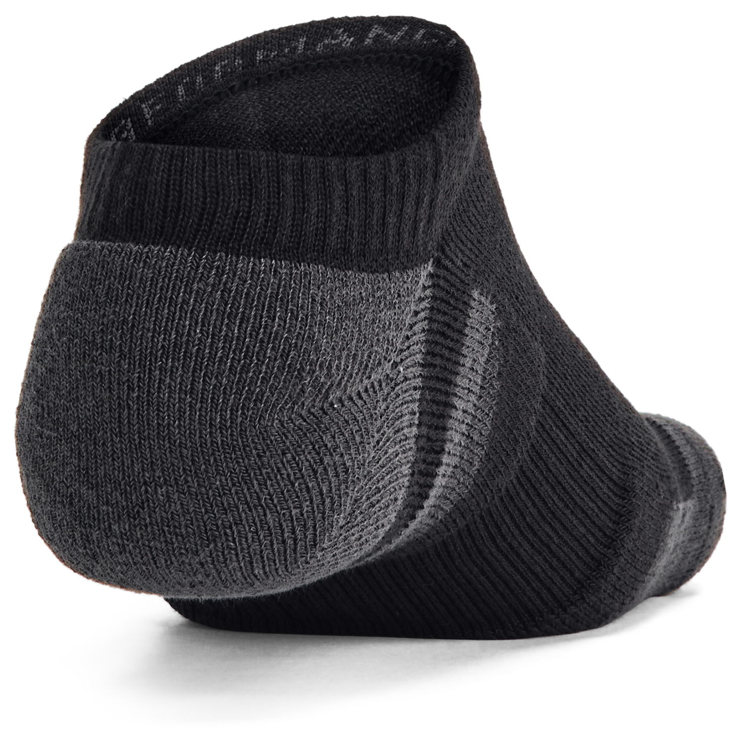 Under Armour Perf Tech 6 Pack No Show Socks - Men's - Black