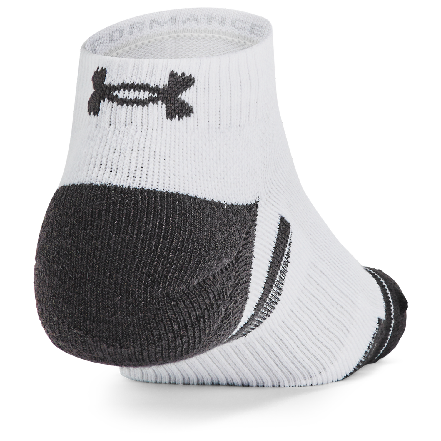 Under Armour Perf Tech 6 Pack Low Socks - Men's - White