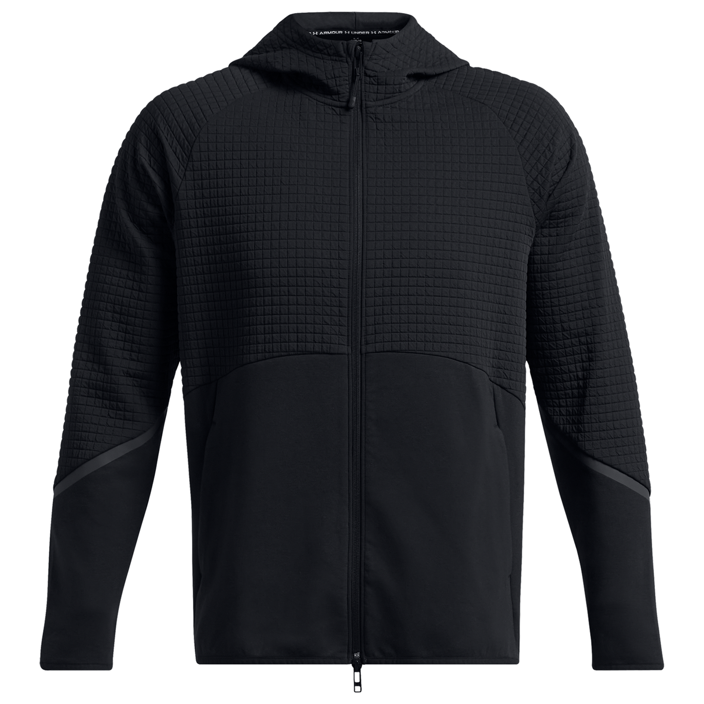Under Armour Unstoppable Fleece Grid Full-Zip - Men's - Black/Black