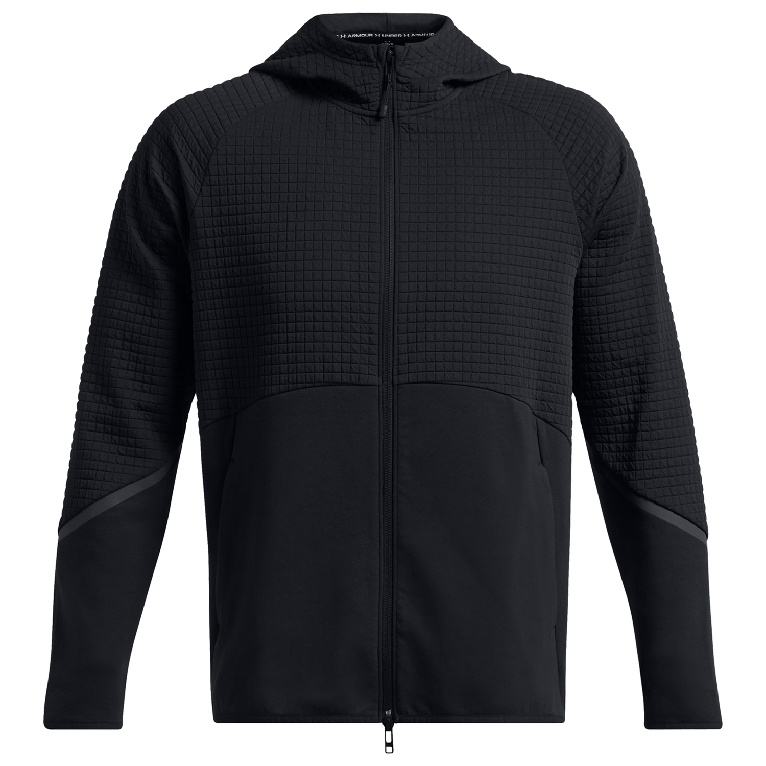 Under Armour Unstoppable Fleece Grid Full-Zip - Men's - Black/Black