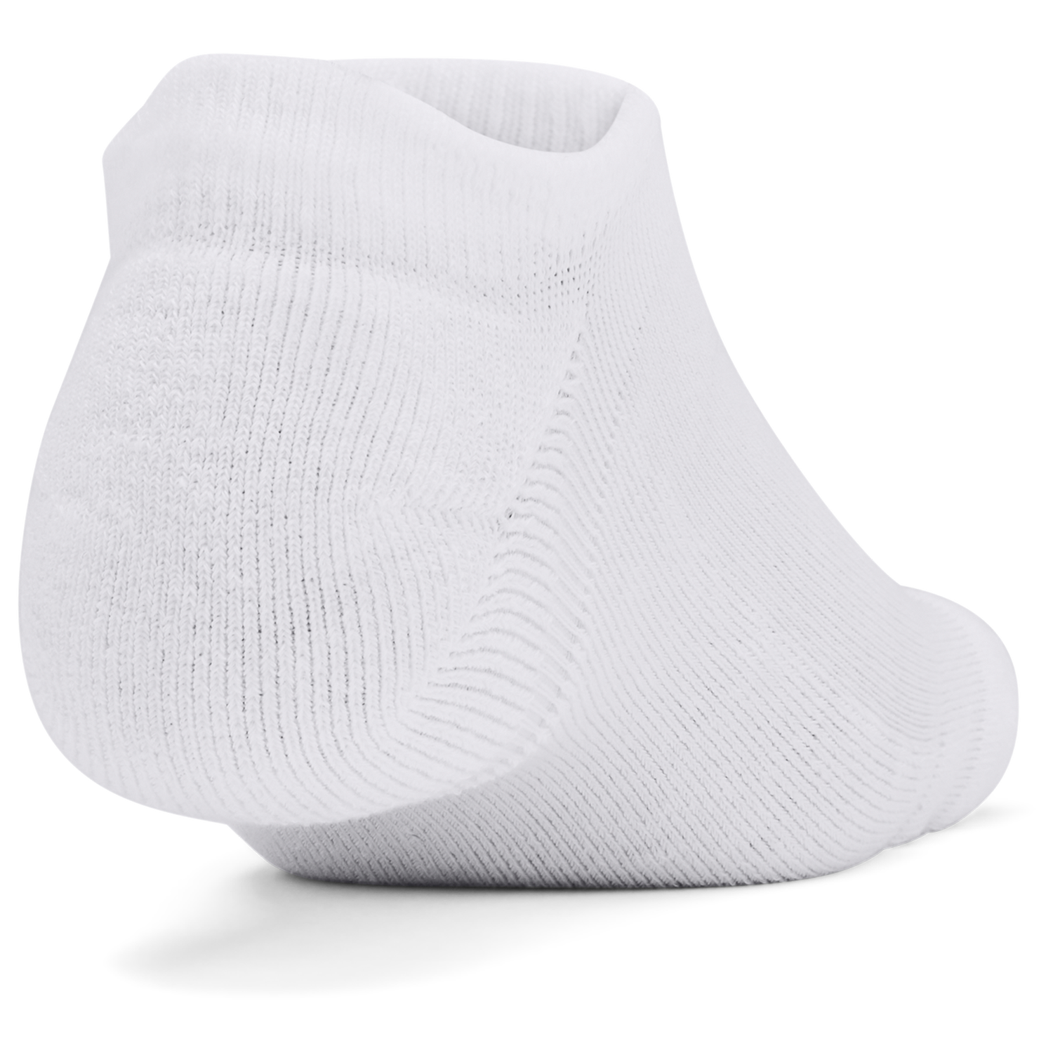 Under Armour Essential Cushion 6 Pack No Show Socks - Men's - Halo Grey/White/White