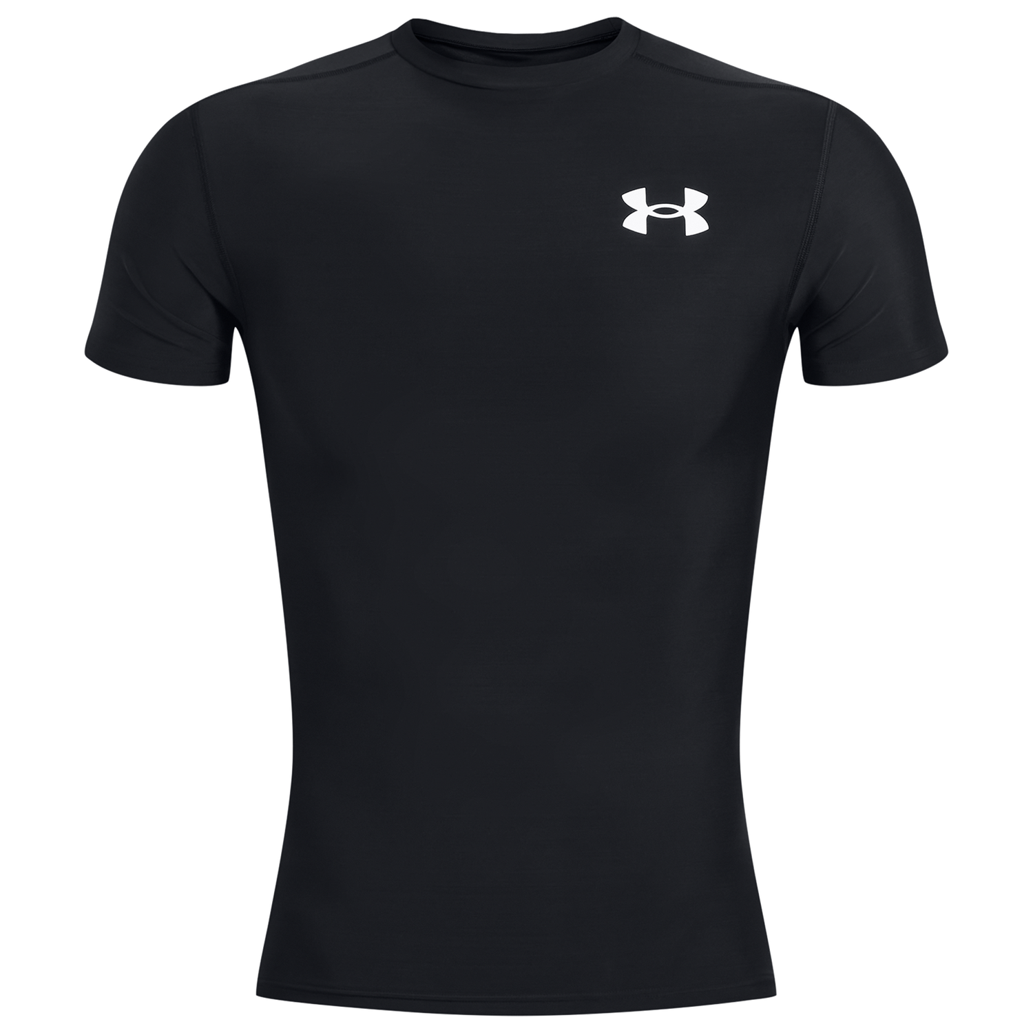 Under Armour Heatgear OG Compression Short Sleeve - Men's - Black/White