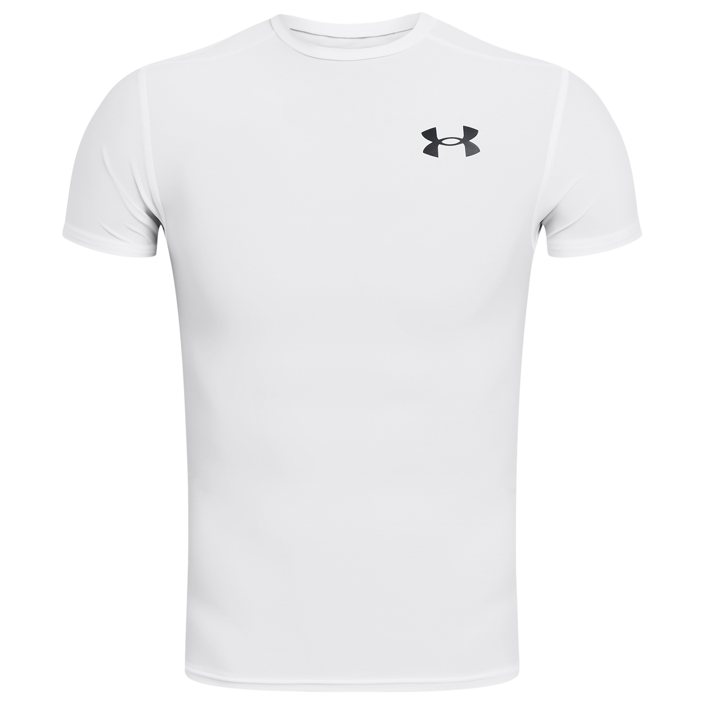 Under Armour Heatgear OG Compression Short Sleeve - Men's - White/Black
