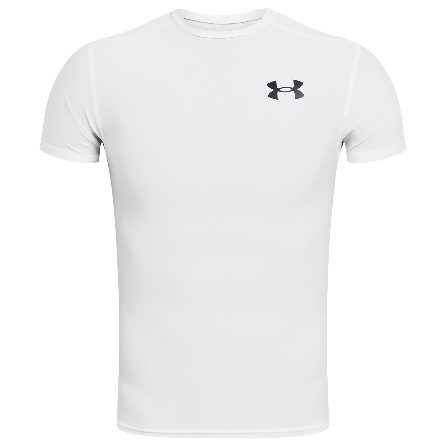 Under Armour Heatgear OG Compression Short Sleeve - Men's - White/Black
