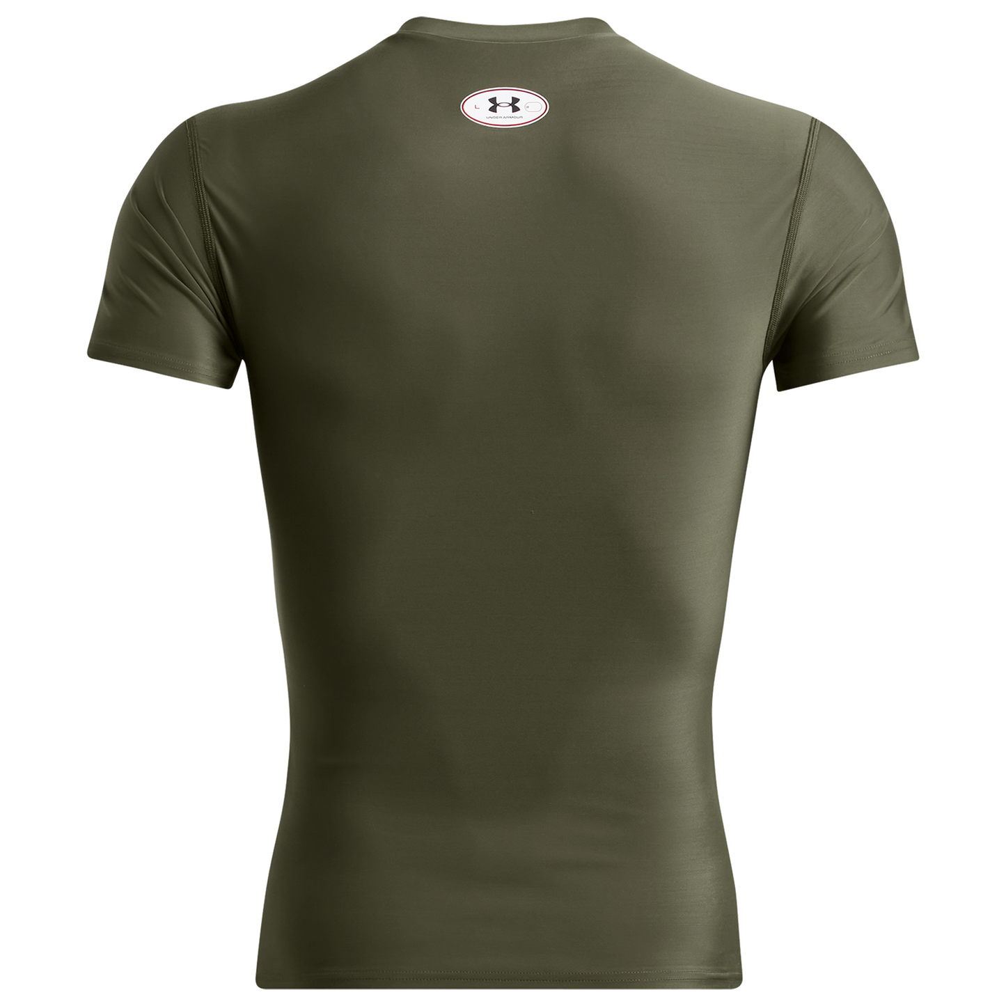 Under Armour Heatgear OG Compression Short Sleeve - Men's - Marine Od Green/White