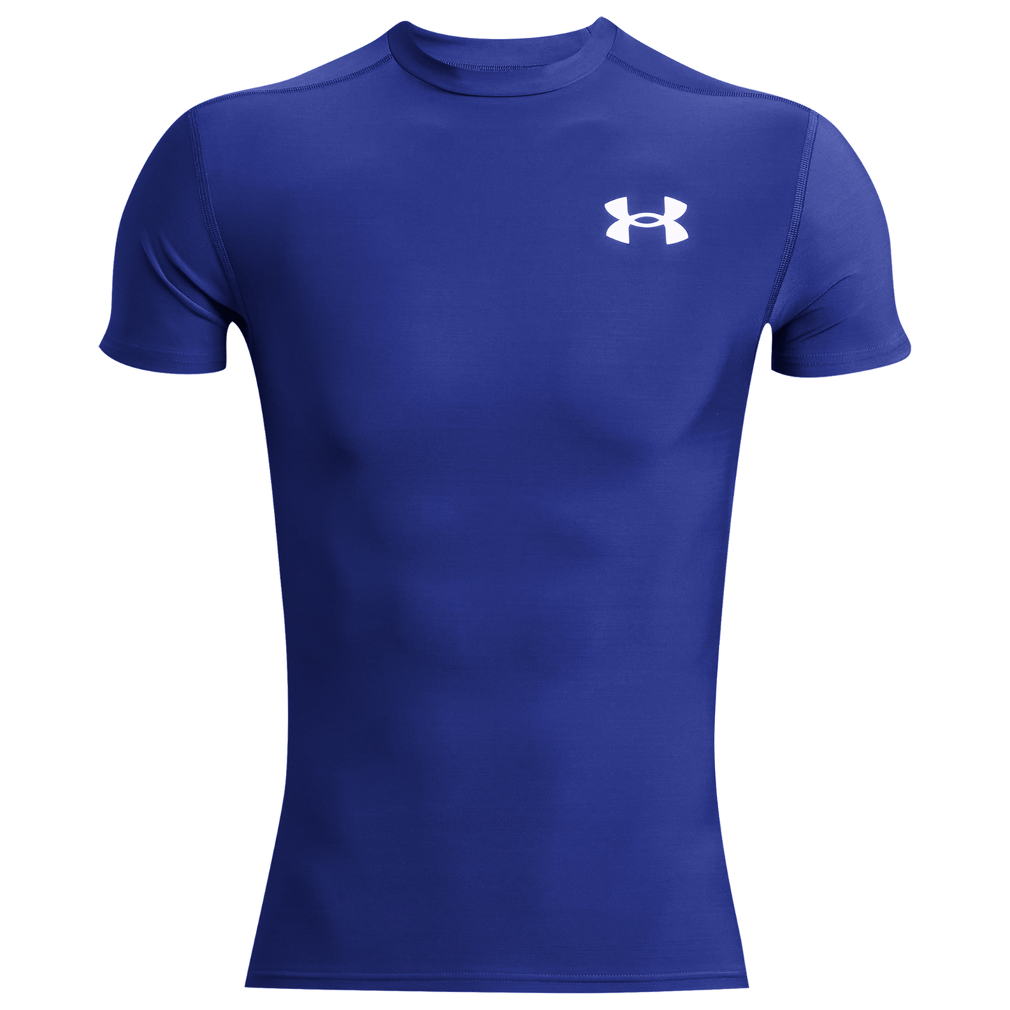 Under Armour Heatgear OG Compression Short Sleeve - Men's - Royal/White