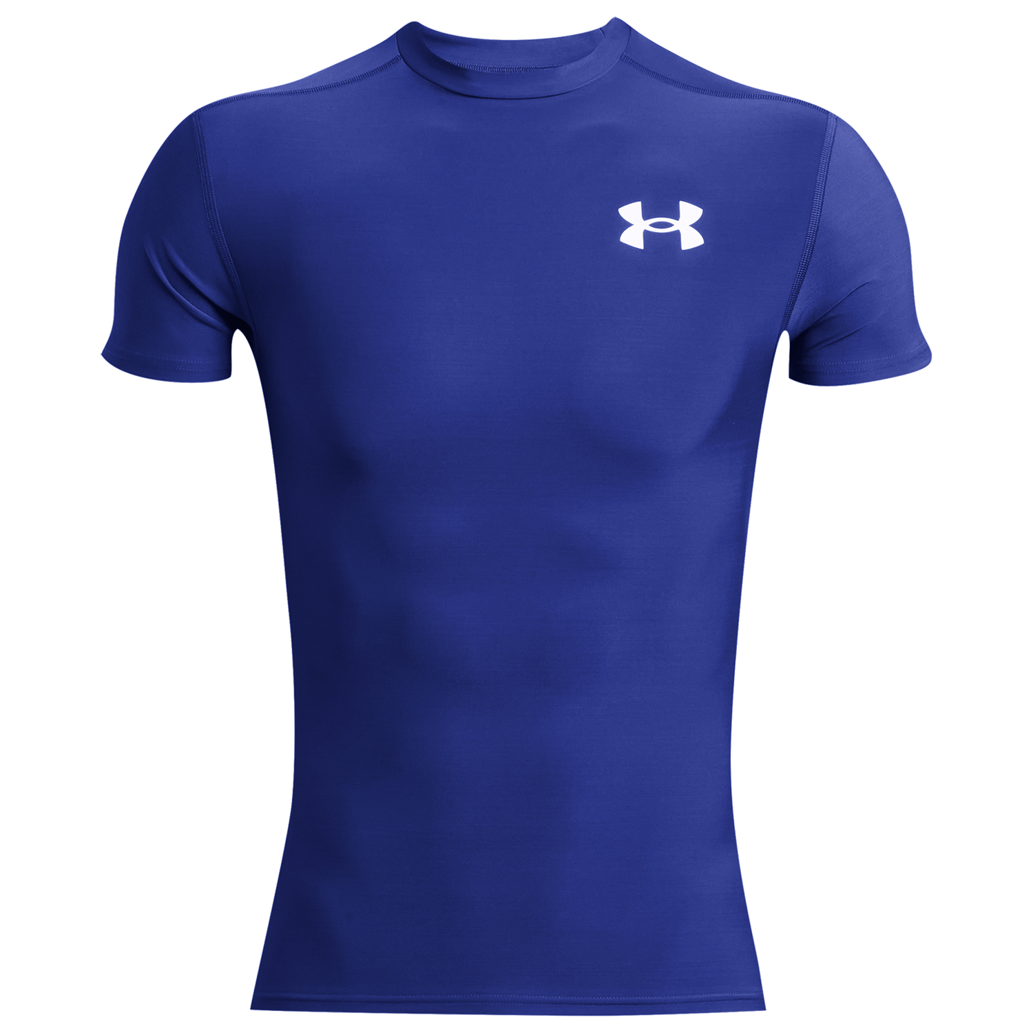 Under Armour Heatgear OG Compression Short Sleeve - Men's - Royal/White