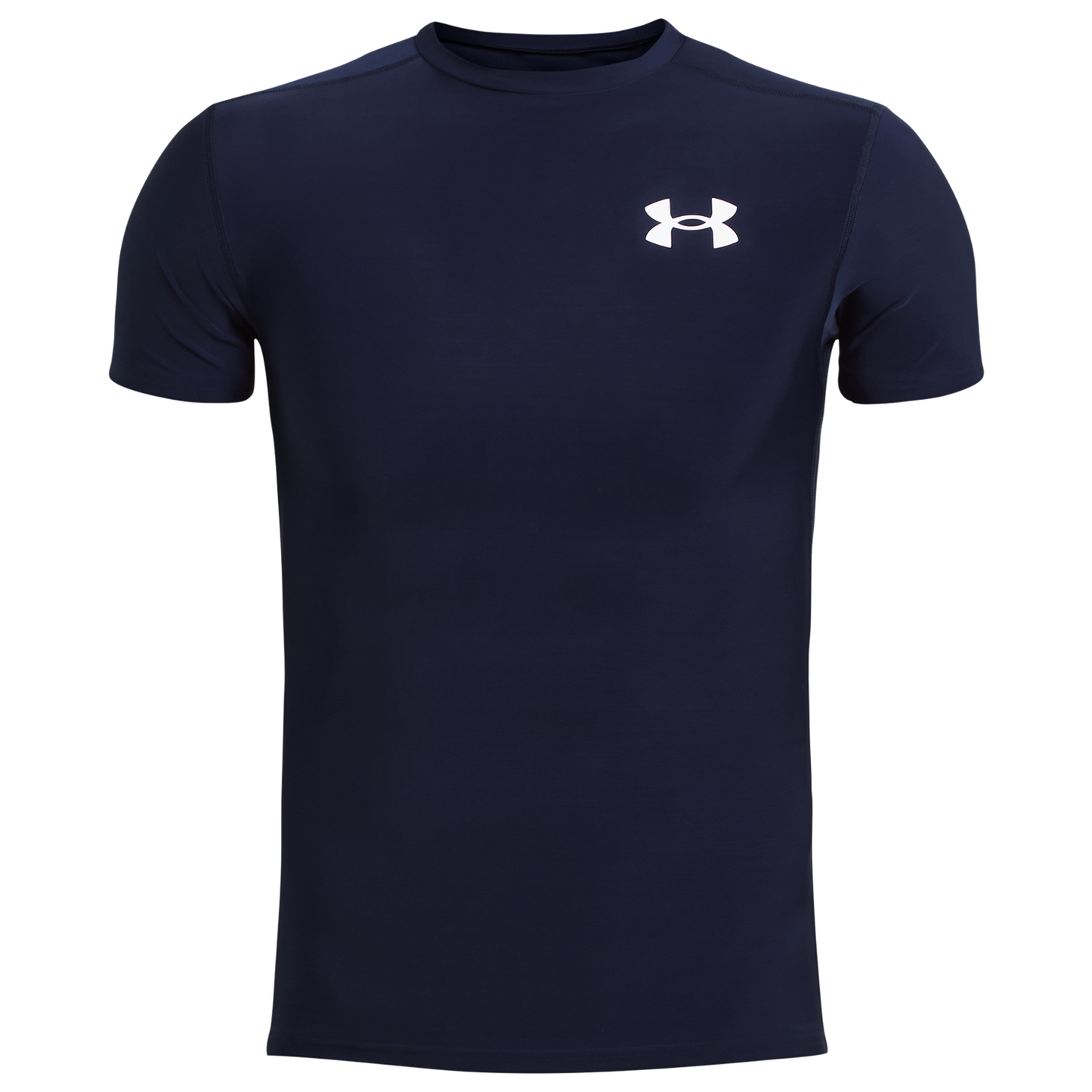 Under Armour Heatgear OG Compression Short Sleeve - Men's - Midnight Navy/White