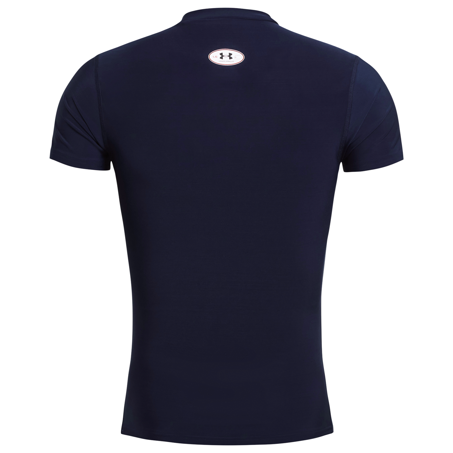 Under Armour Heatgear OG Compression Short Sleeve - Men's - Midnight Navy/White