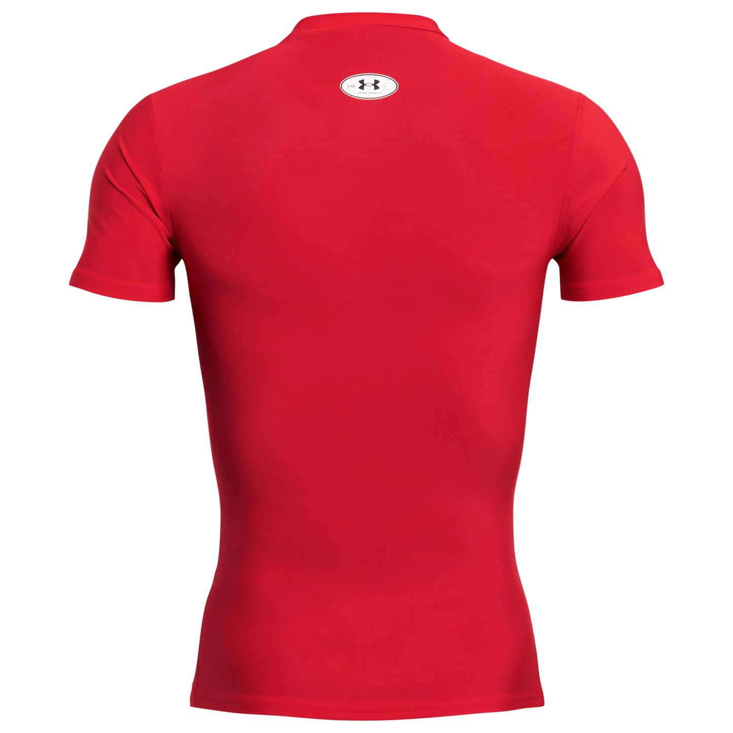 Under Armour Heatgear OG Compression Short Sleeve - Men's - Red/White
