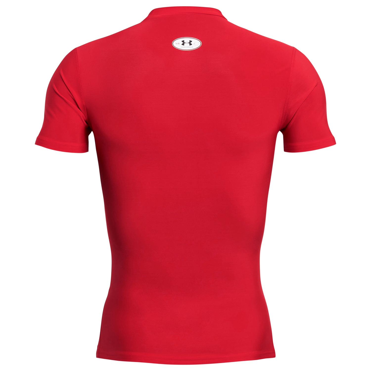 Under Armour Heatgear OG Compression Short Sleeve - Men's - Red/White