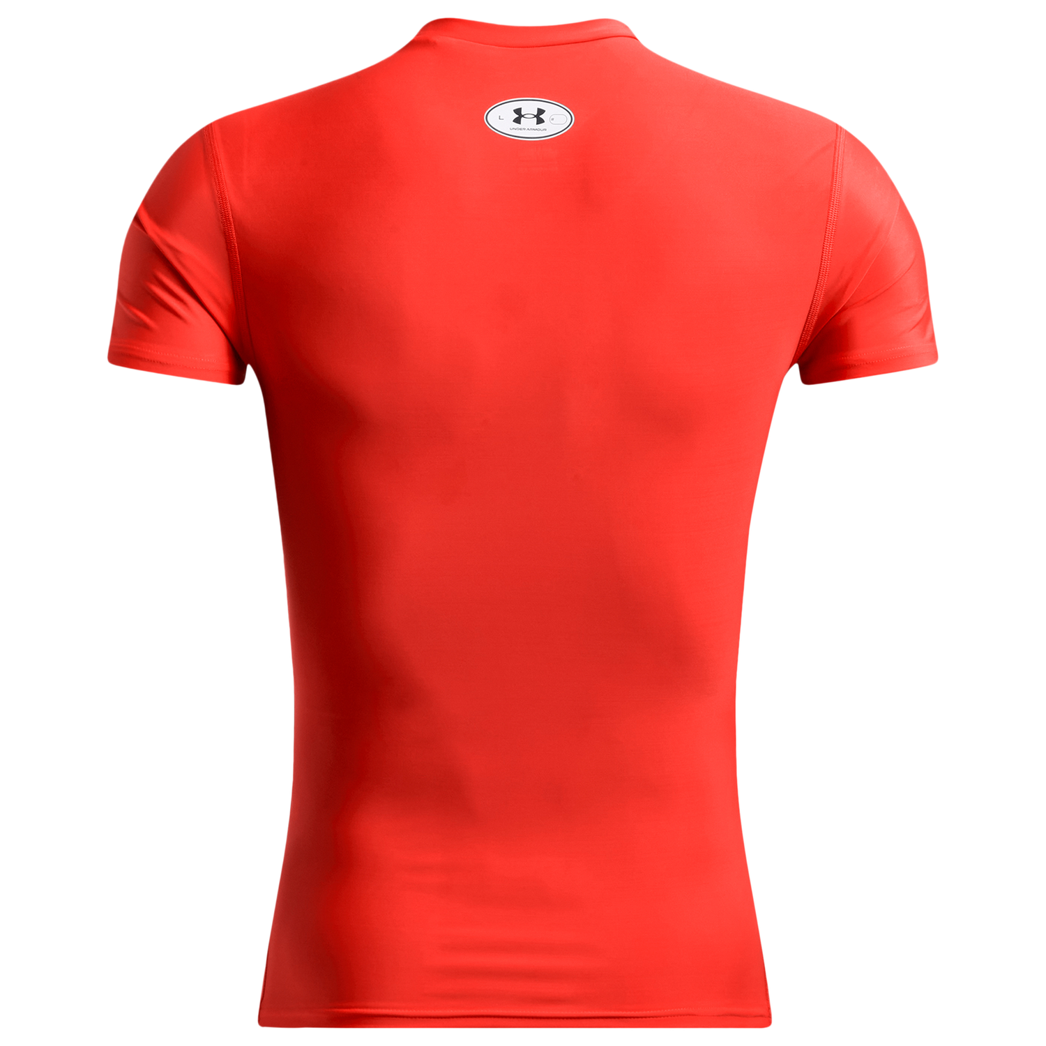 Under Armour Heatgear OG Compression Short Sleeve - Men's - Dark Orange/White