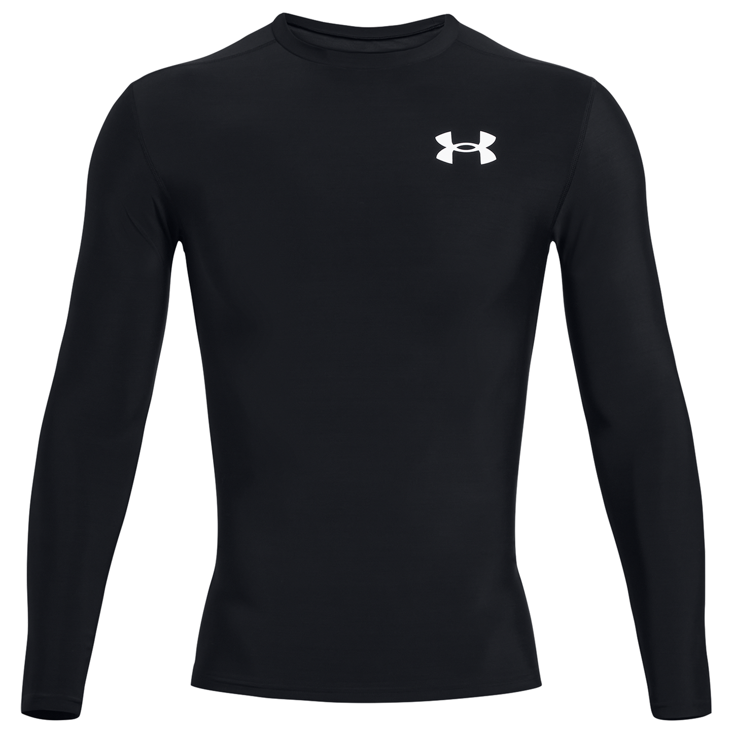 Under Armour Heatgear OG Compression Long Sleeve - Men's - Black/White