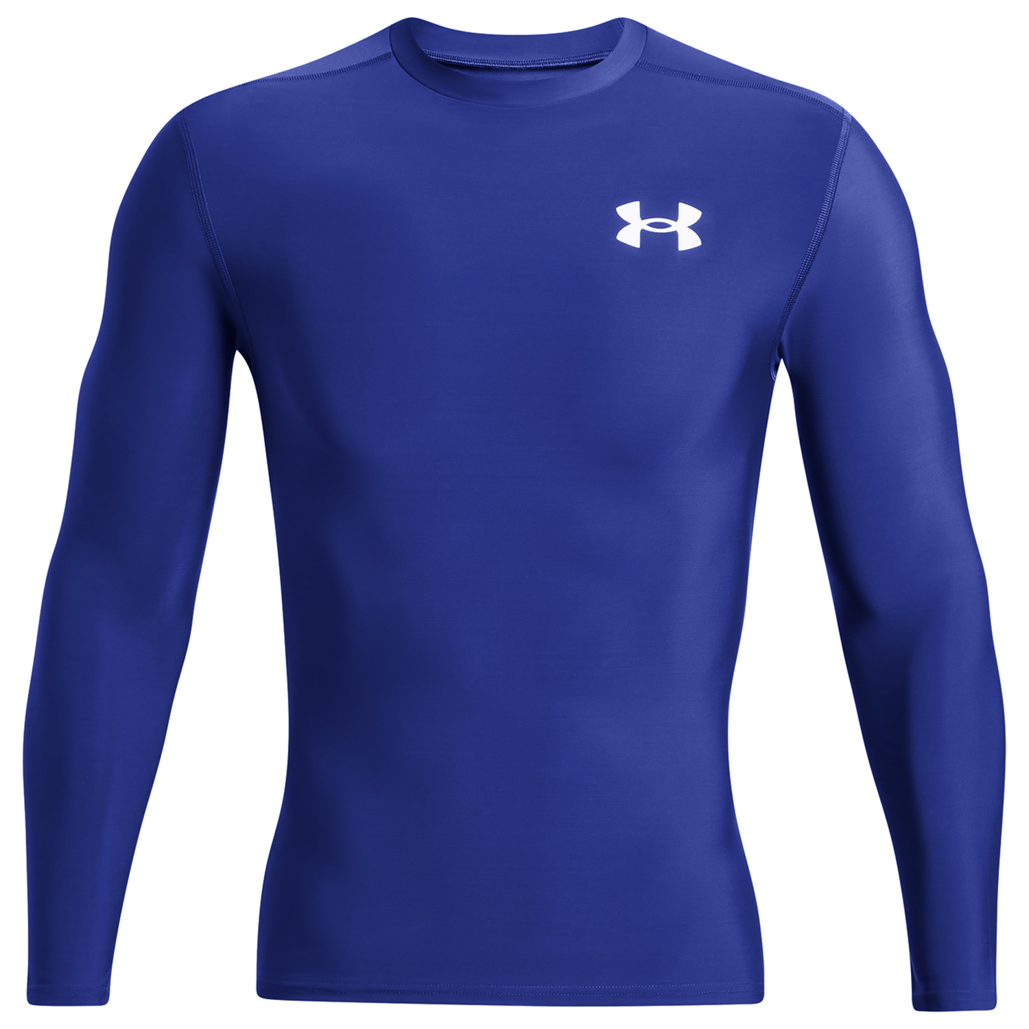 Under Armour Heatgear OG Compression Long Sleeve - Men's - Royal/White