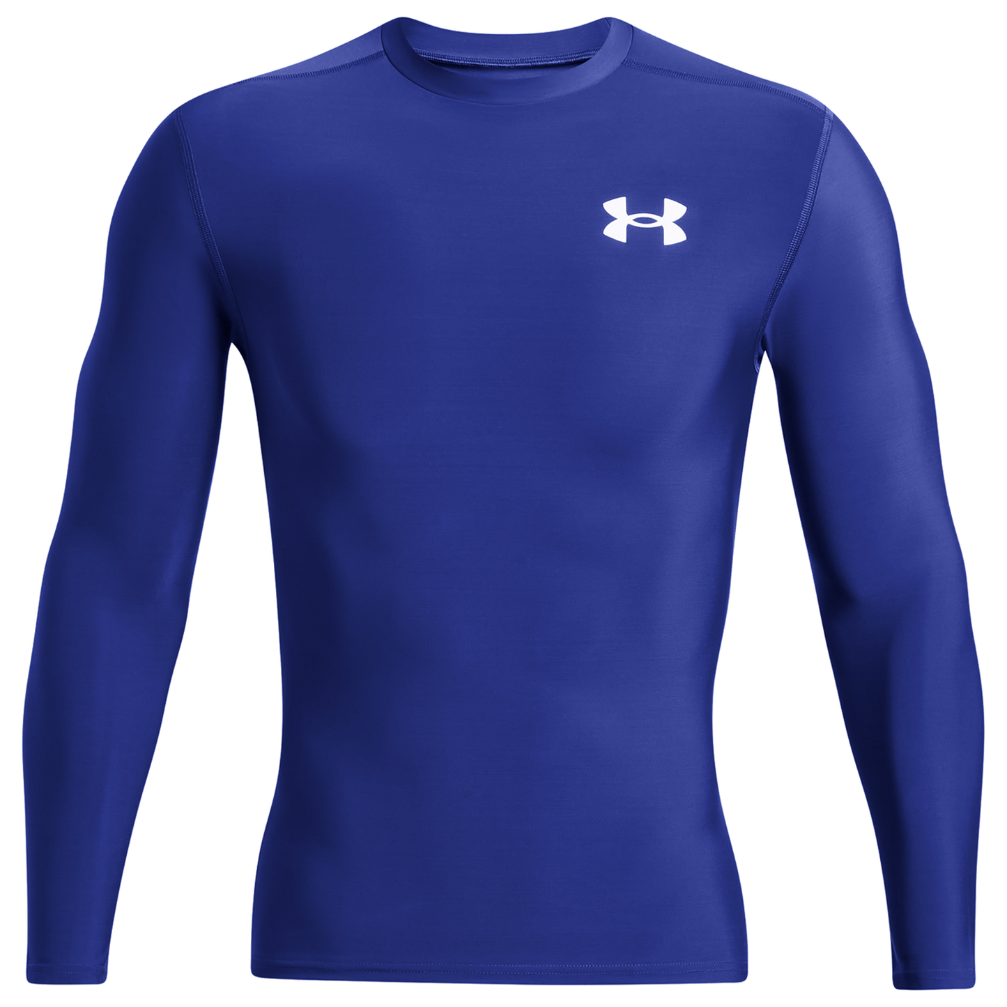 Under Armour Heatgear OG Compression Long Sleeve - Men's - Royal/White