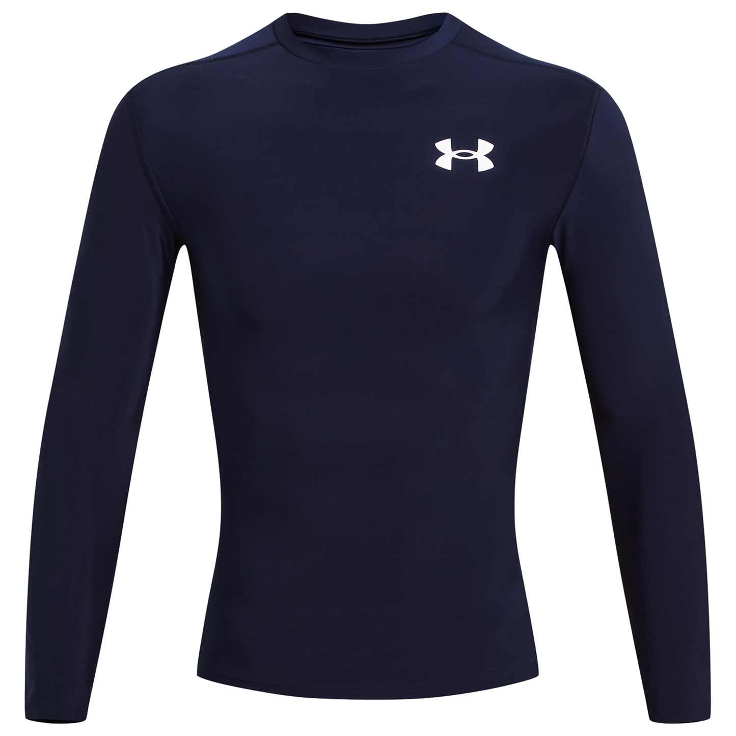 Under Armour Heatgear OG Compression Long Sleeve - Men's - Midnight Navy/White