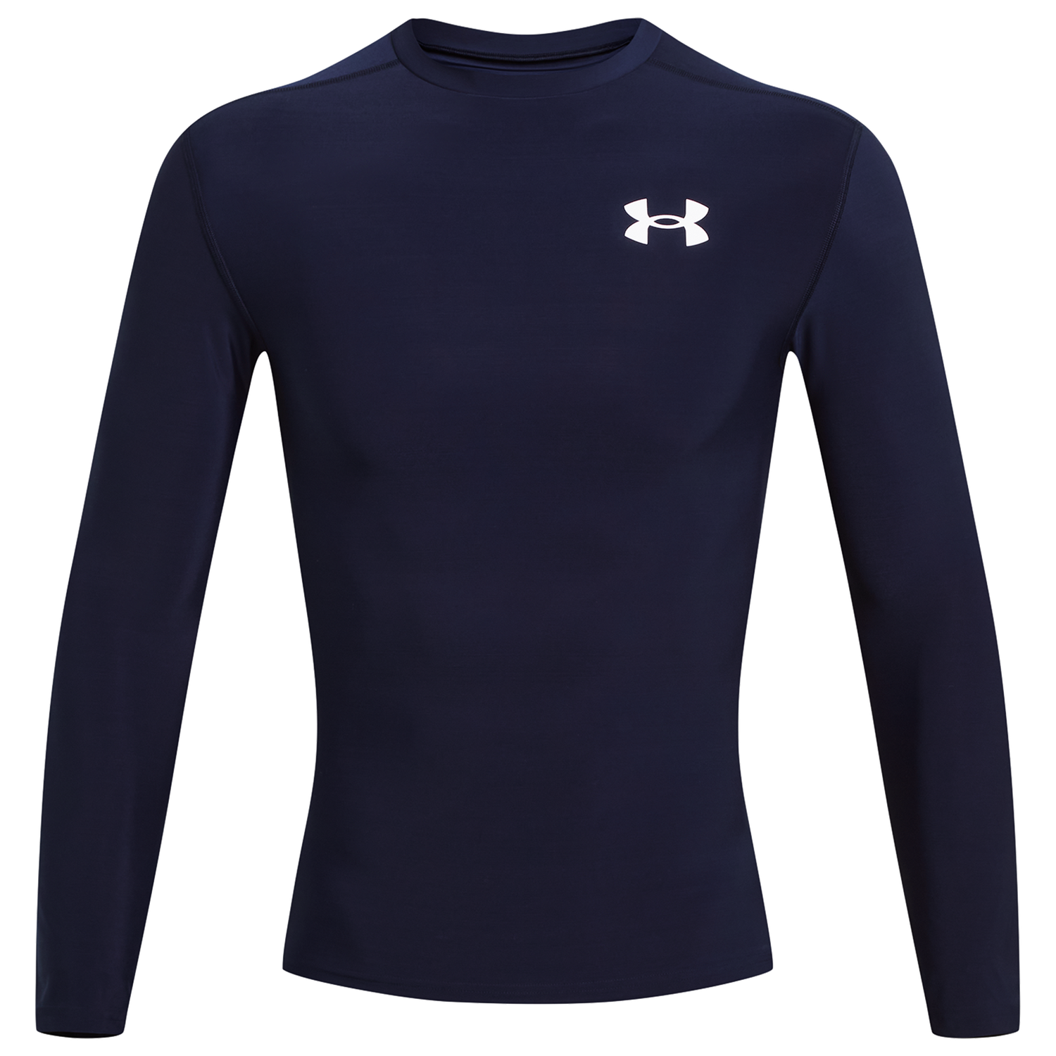 Under Armour Heatgear OG Compression Long Sleeve - Men's - Midnight Navy/White