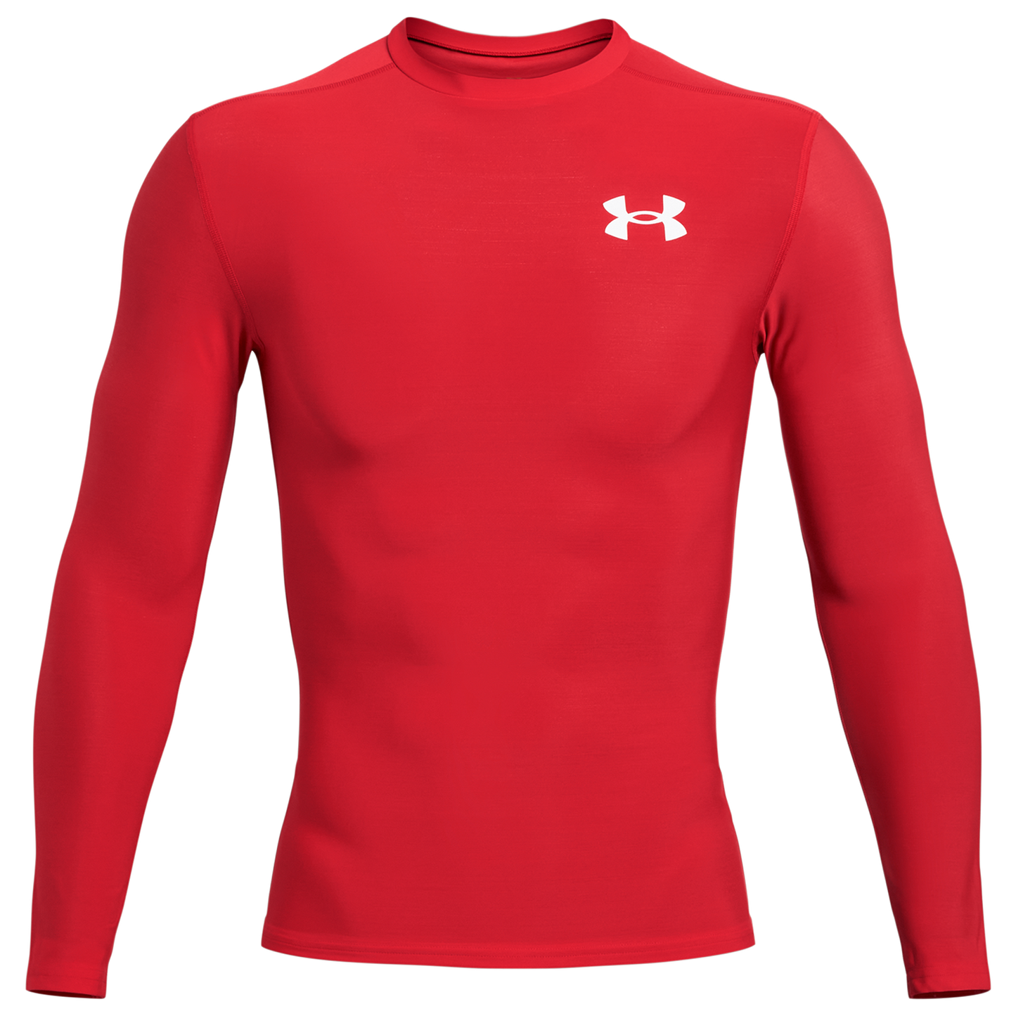 Under Armour Heatgear OG Compression Long Sleeve - Men's - Red/White