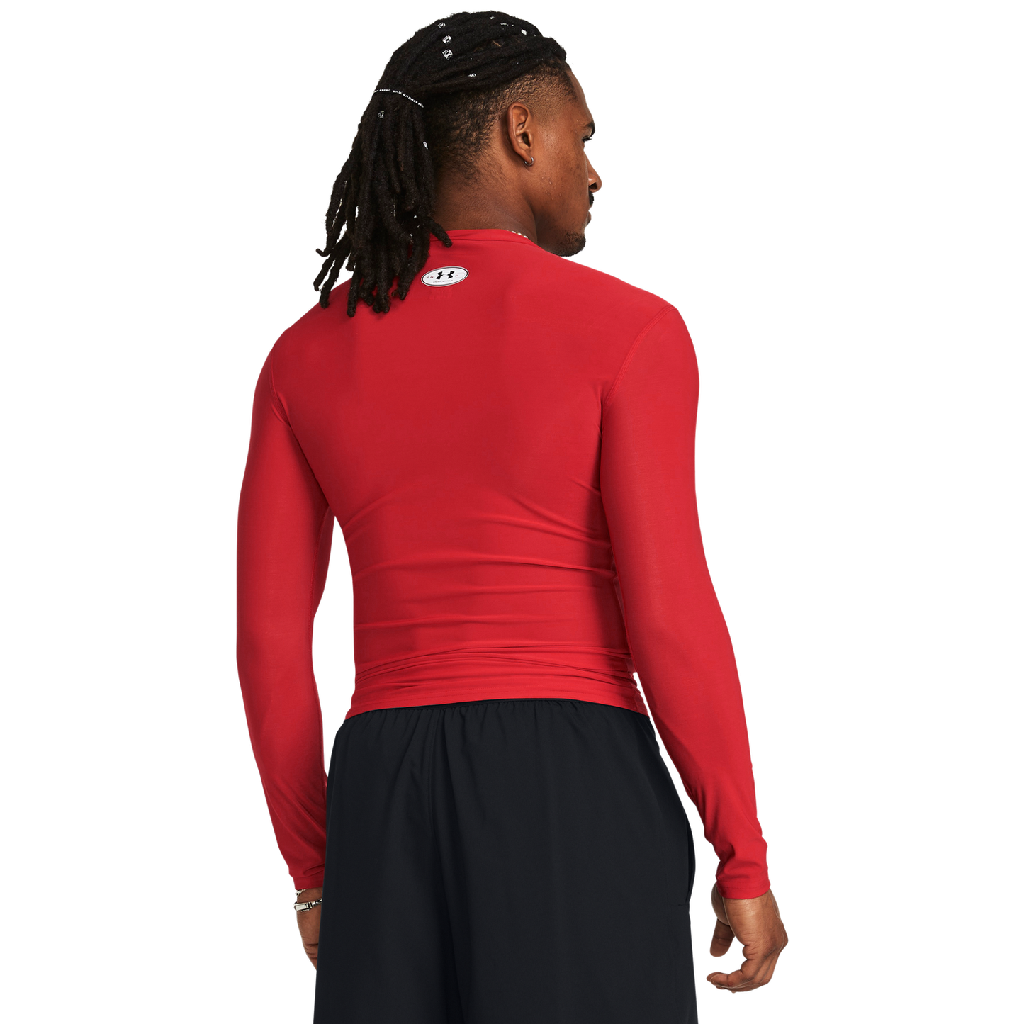 Under Armour Heatgear OG Compression Long Sleeve - Men's - Red/White