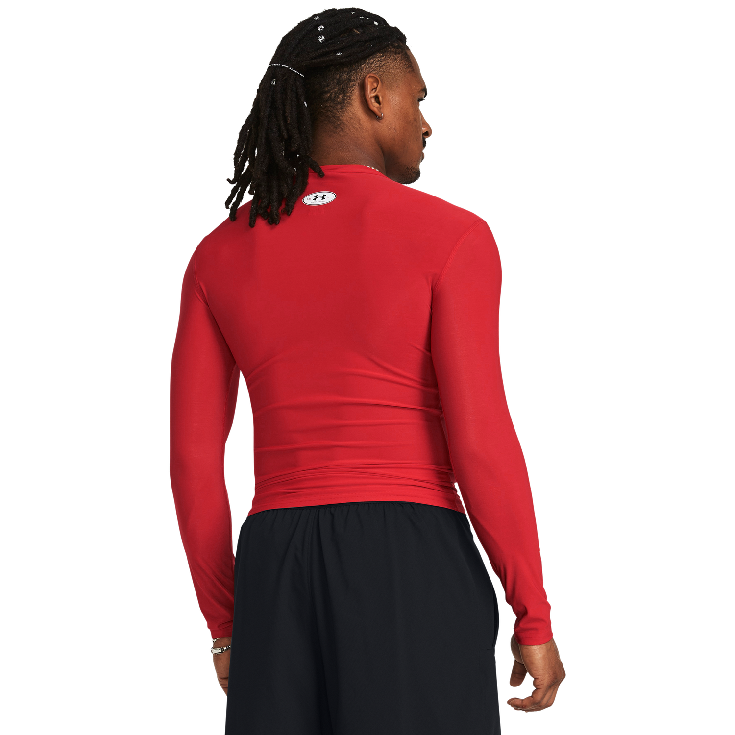 Under Armour Heatgear OG Compression Long Sleeve - Men's - Red/White