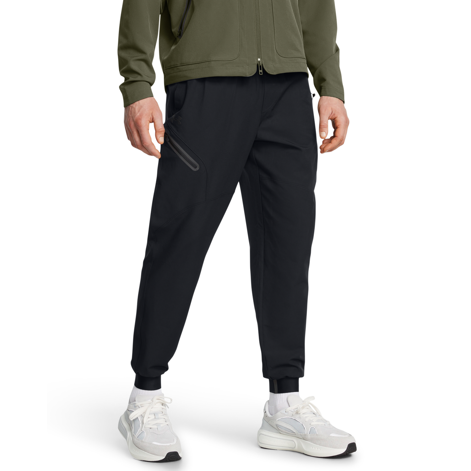 Under Armour Unstoppable Woven Joggers - Men's - Black/Black (88823001)