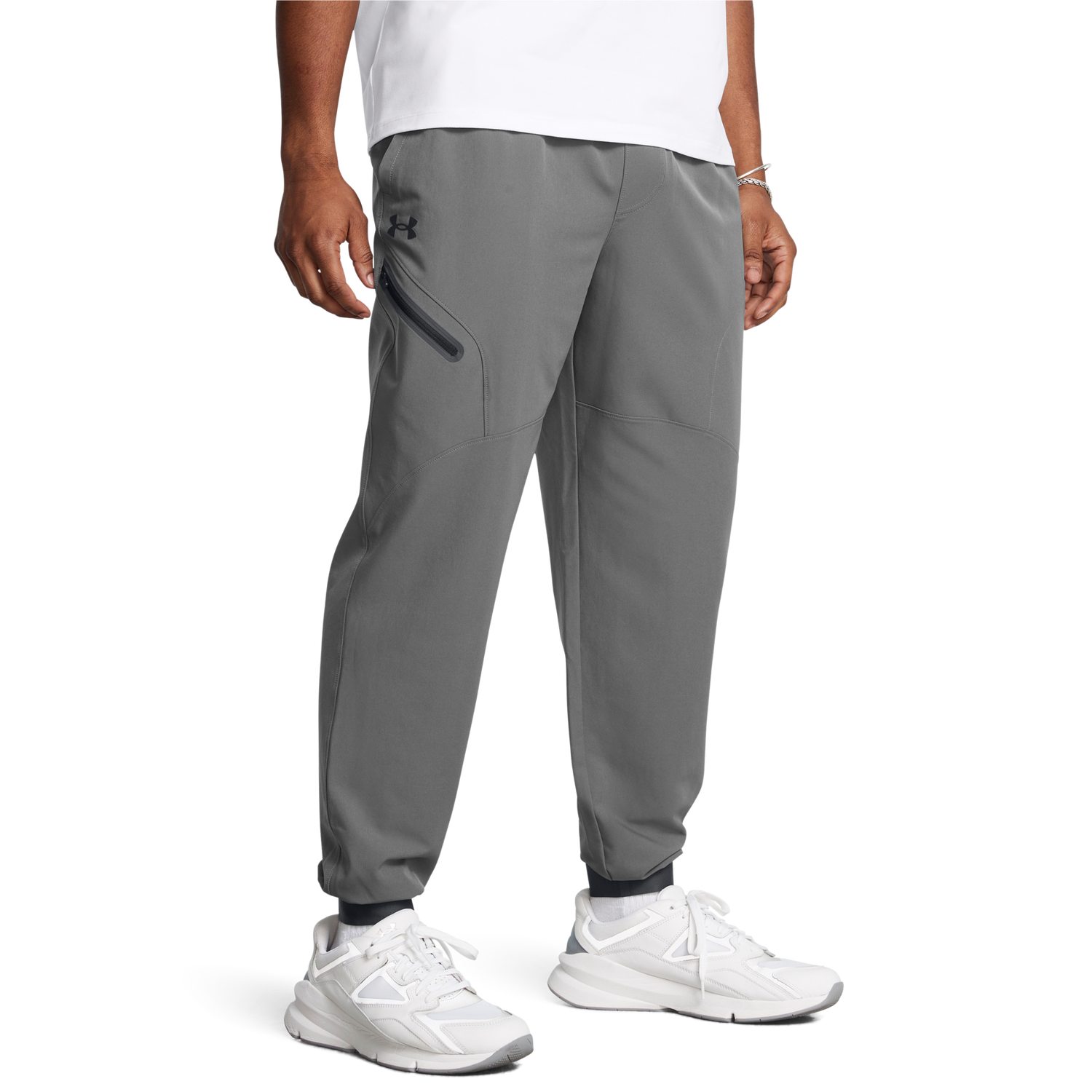 Under Armour Unstoppable Woven Joggers - Men's - Castlerock/Black