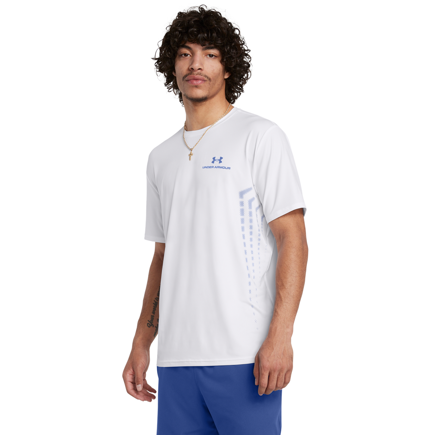 Under Armour Vanish Energy Graphic Short Sleeve - Men's - Tech Blue/White/Tech Blue