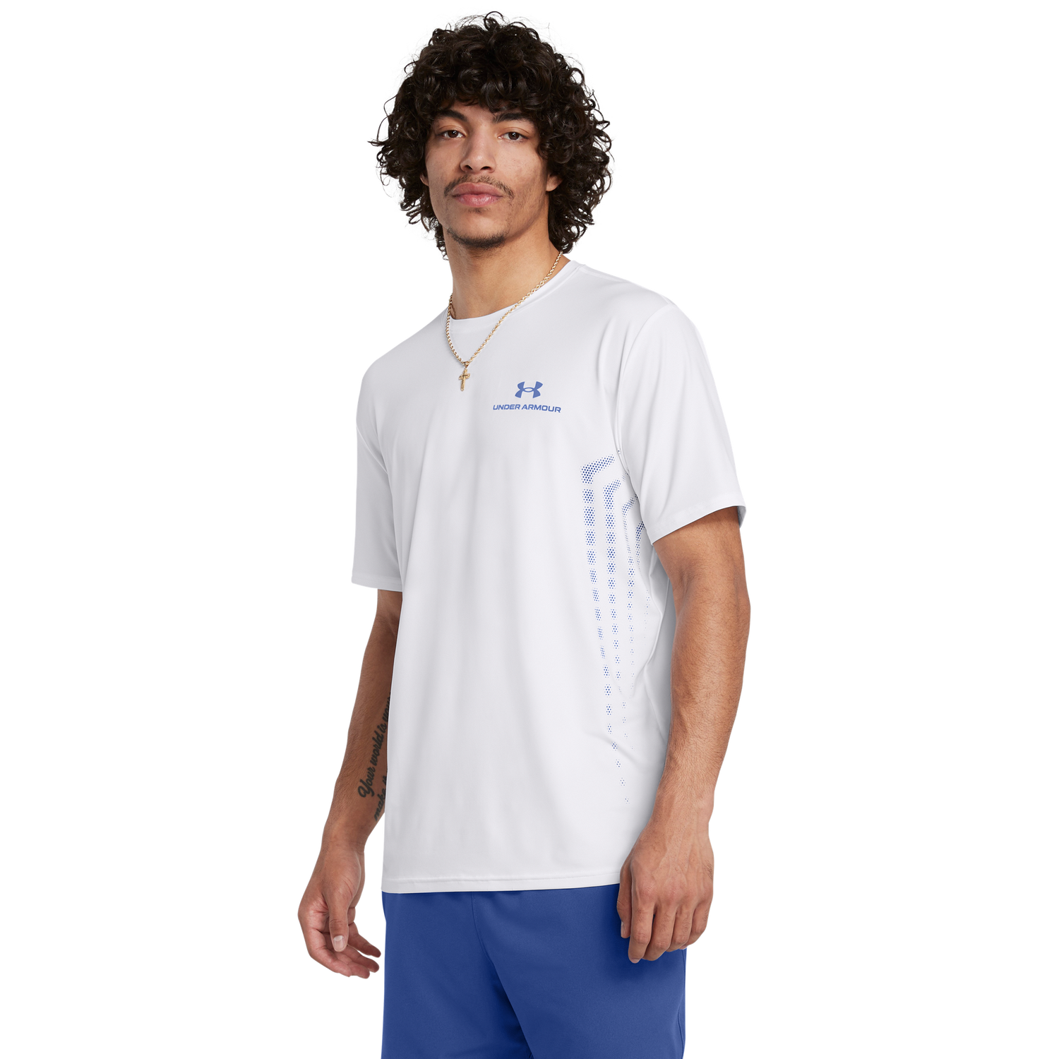 Under Armour Vanish Energy Graphic Short Sleeve - Men's - Tech Blue/White/Tech Blue