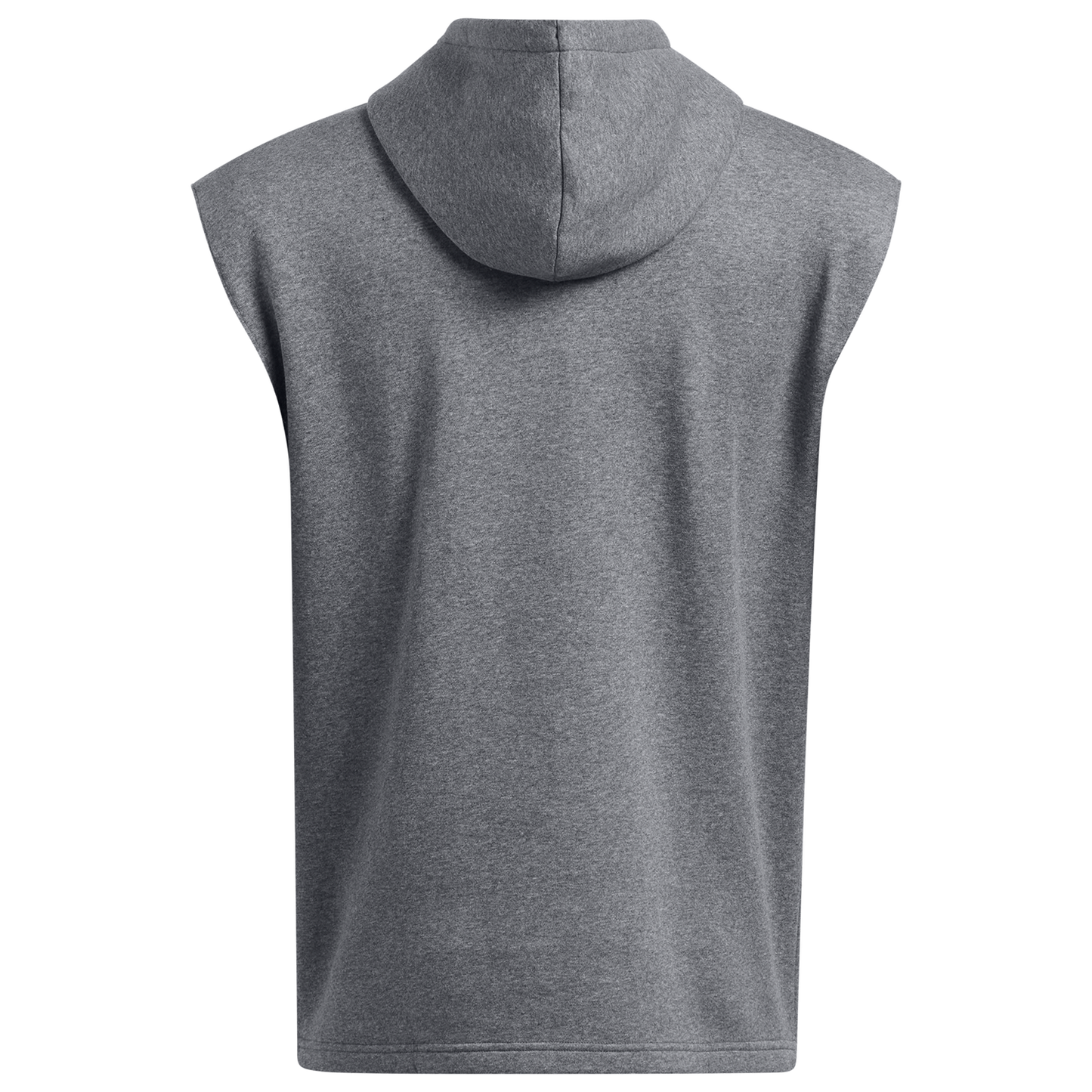 Under Armour Icon Fleece Sleeveless Hoodie - Men's - Pitch Grey/White