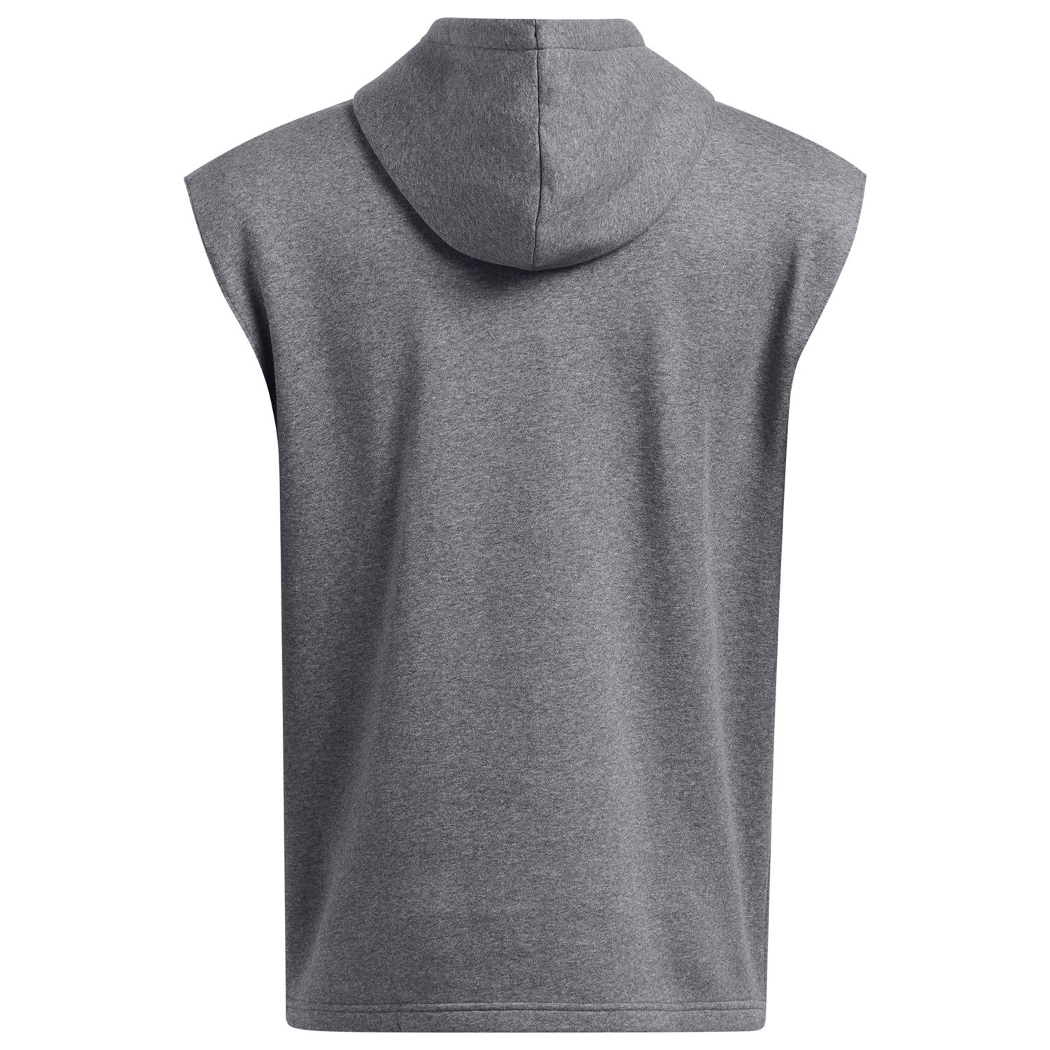 Under Armour Icon Fleece Sleeveless Hoodie - Men's - Pitch Grey/White