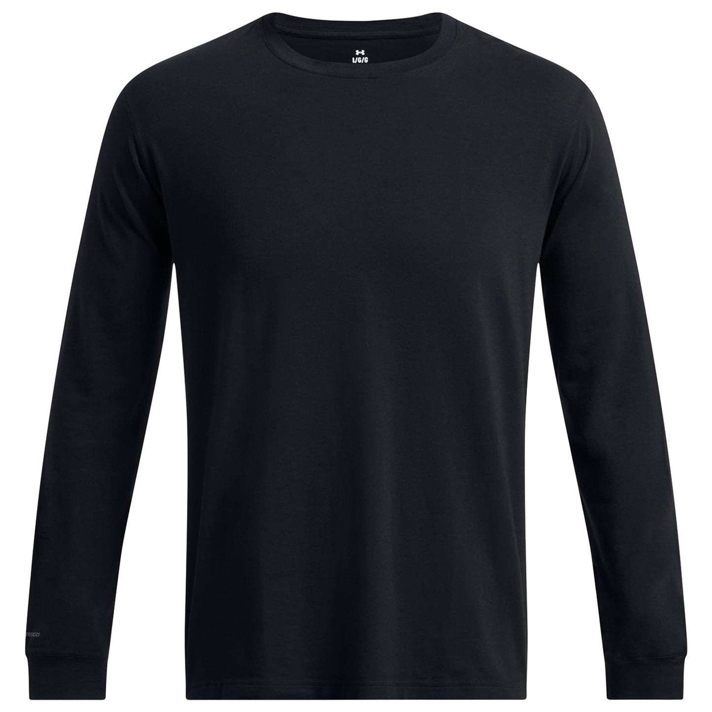 Under Armour Icon Charged Cotton Long Sleeve - Men's - Ultimate Black/Castlerock