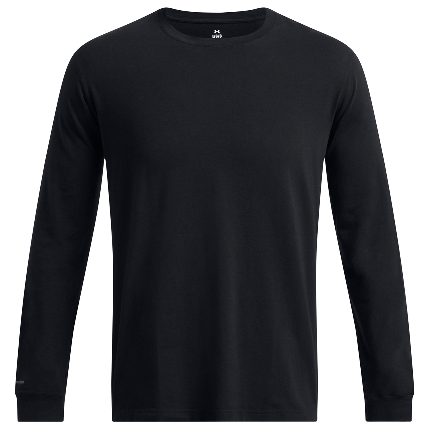 Under Armour Icon Charged Cotton Long Sleeve - Men's - Ultimate Black/Castlerock